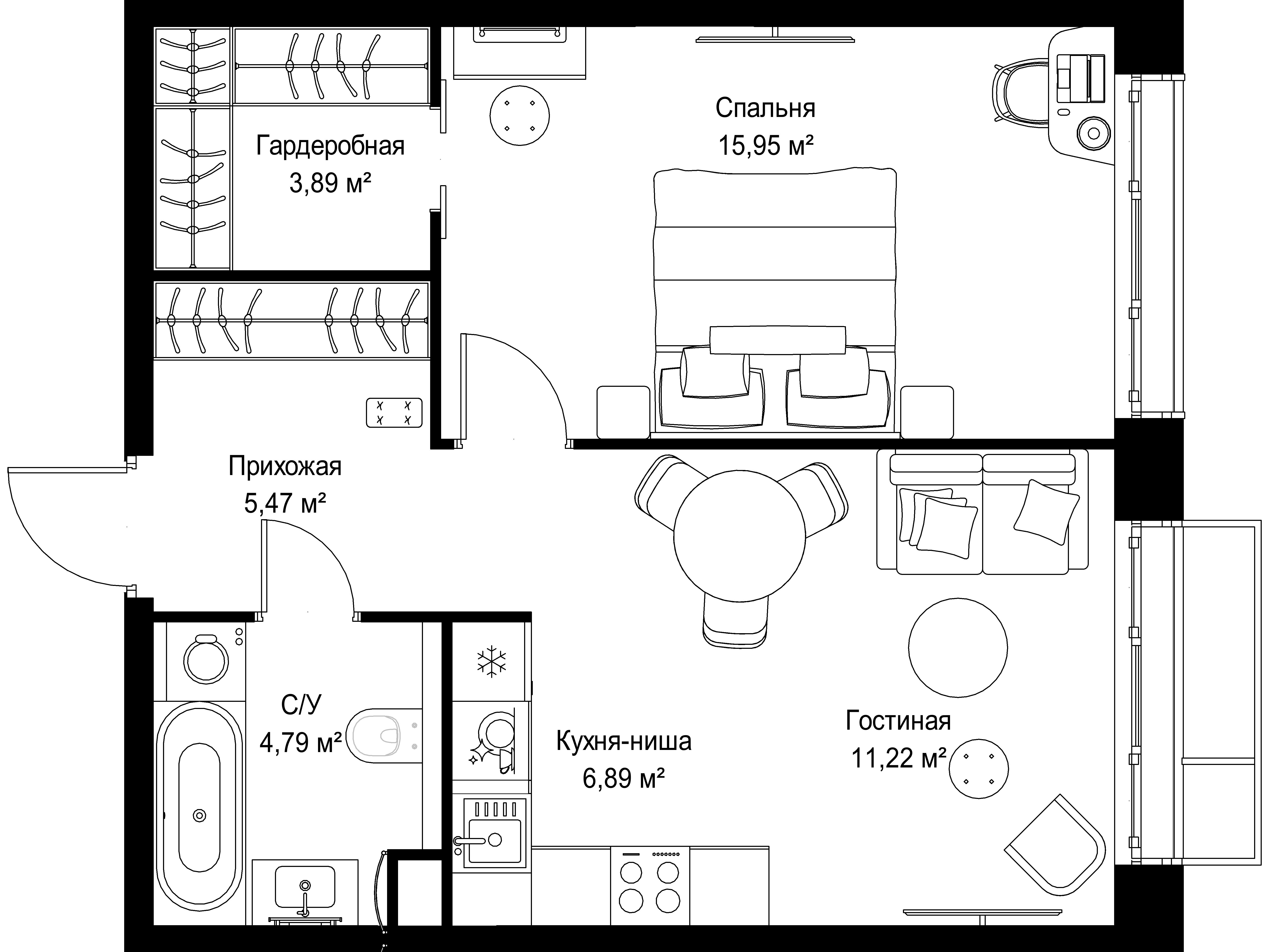 Планировка объекта