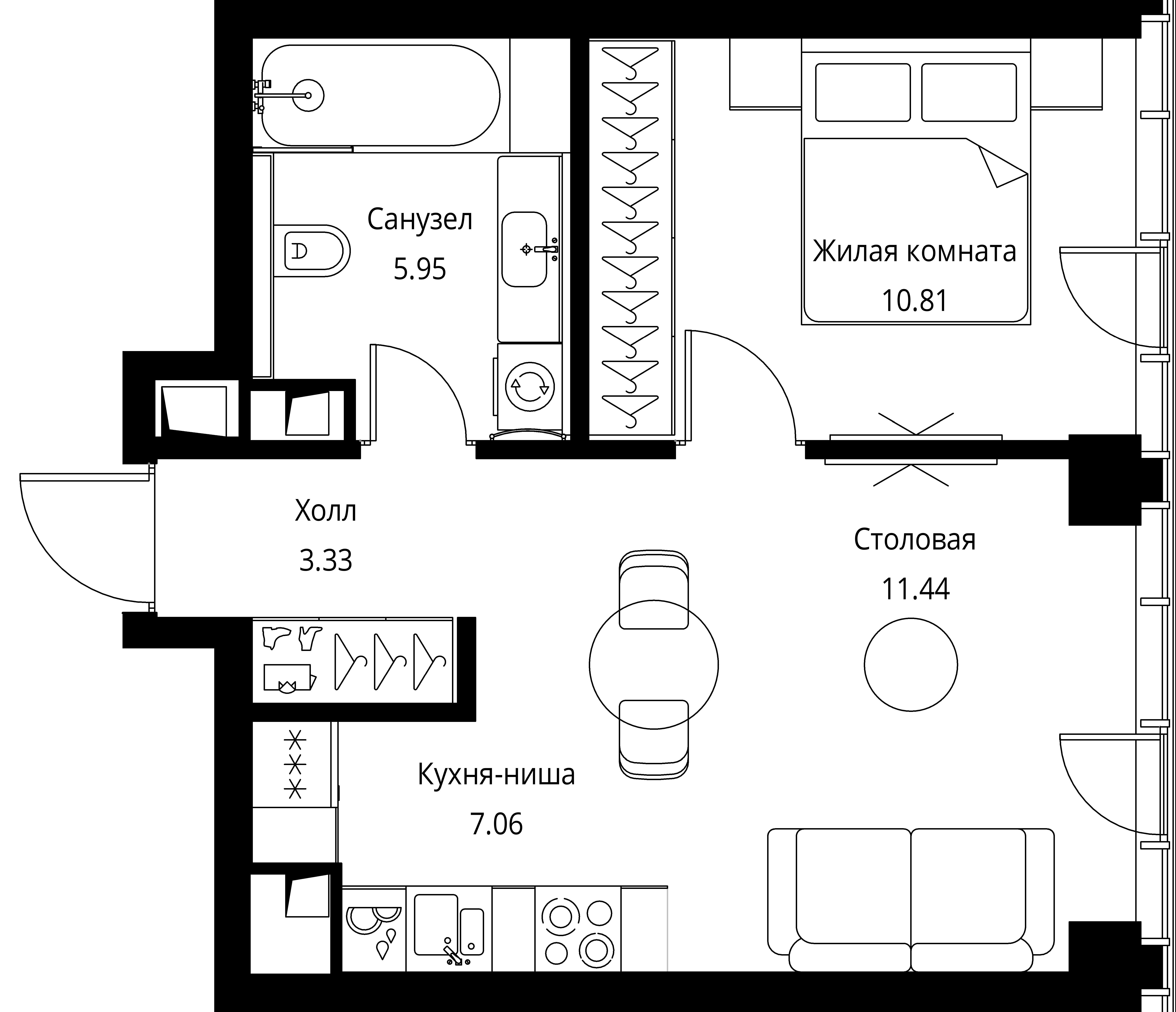 Планировка объекта
