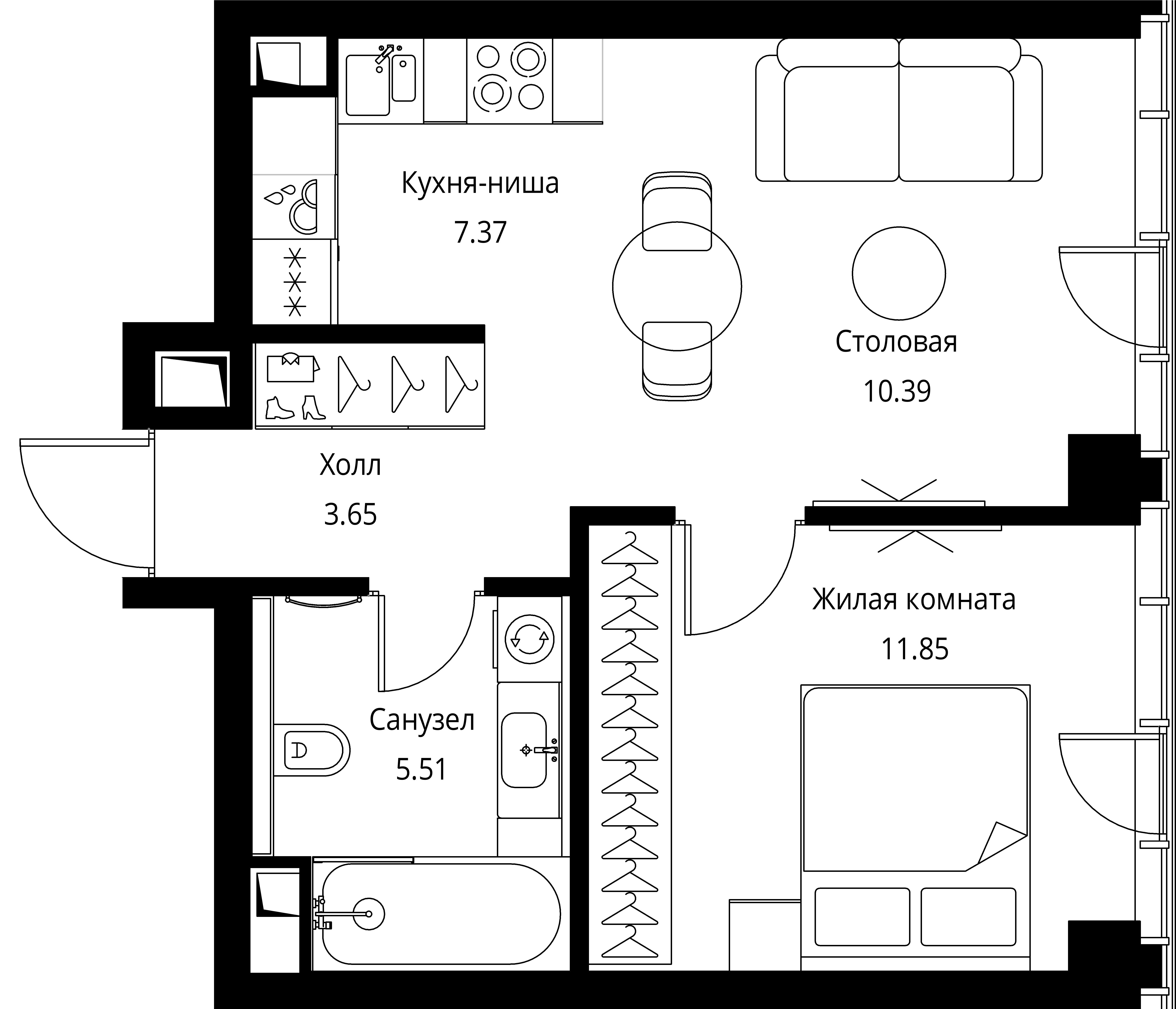 Планировка объекта