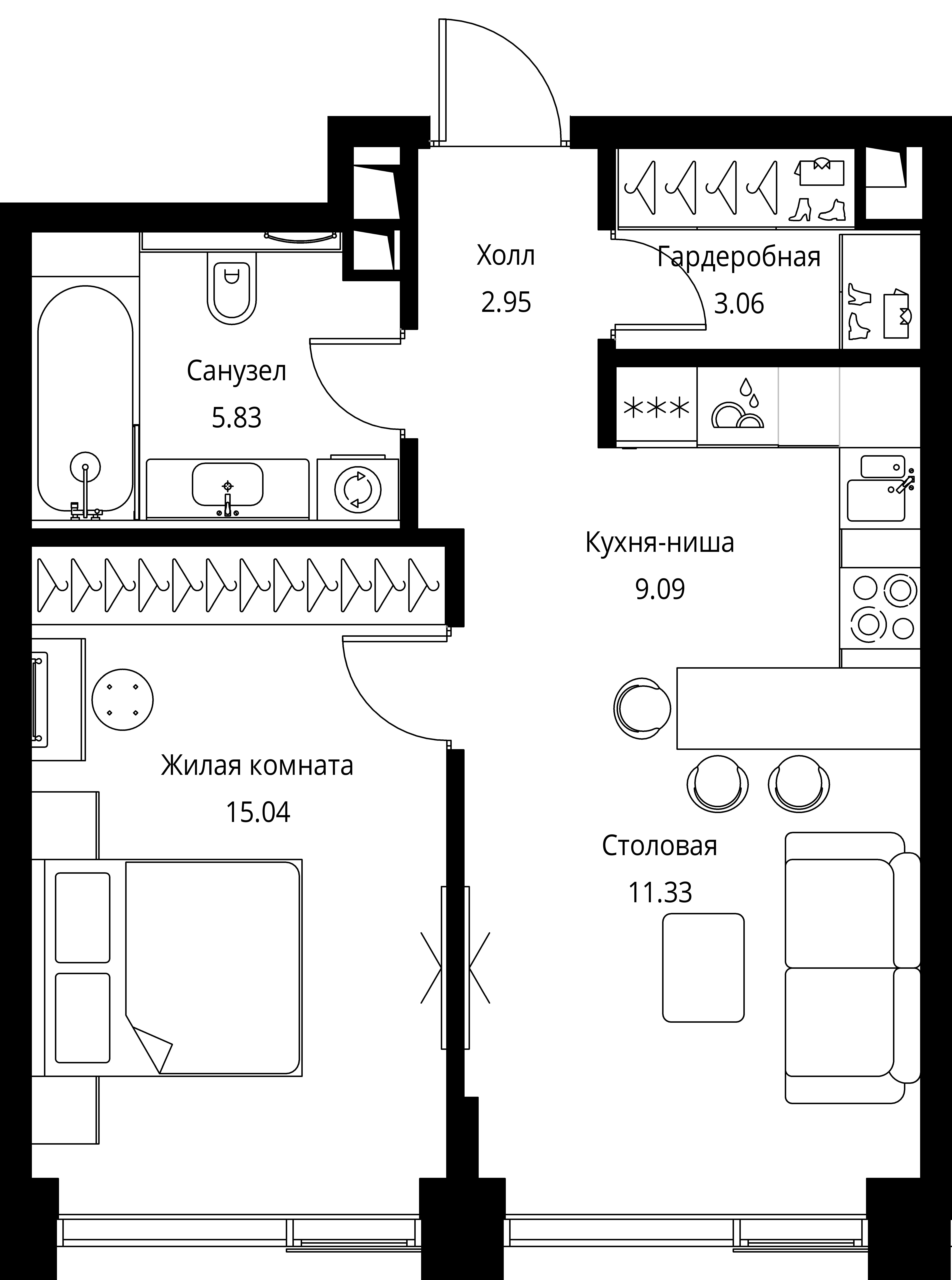 Планировка объекта