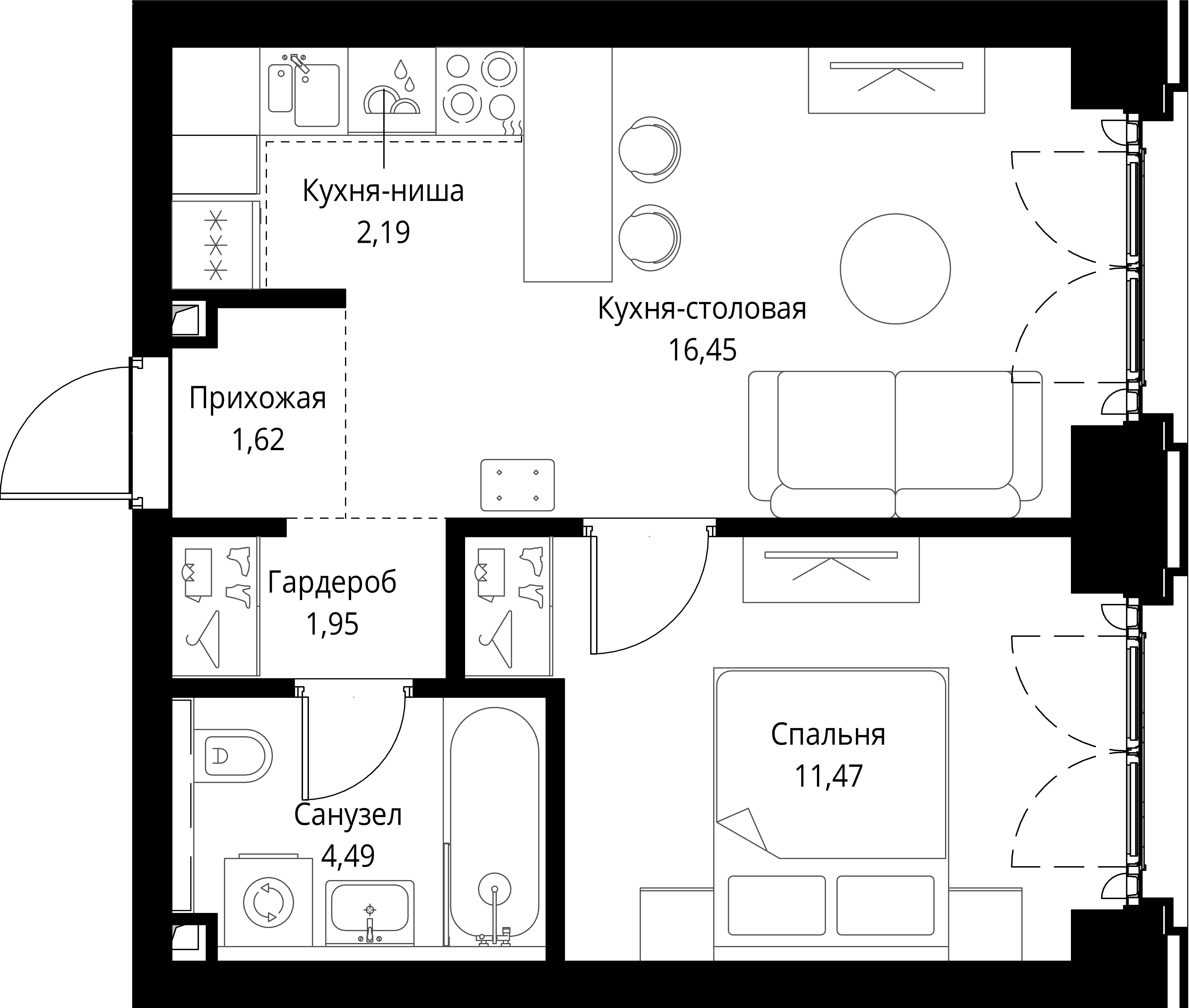 Планировка объекта