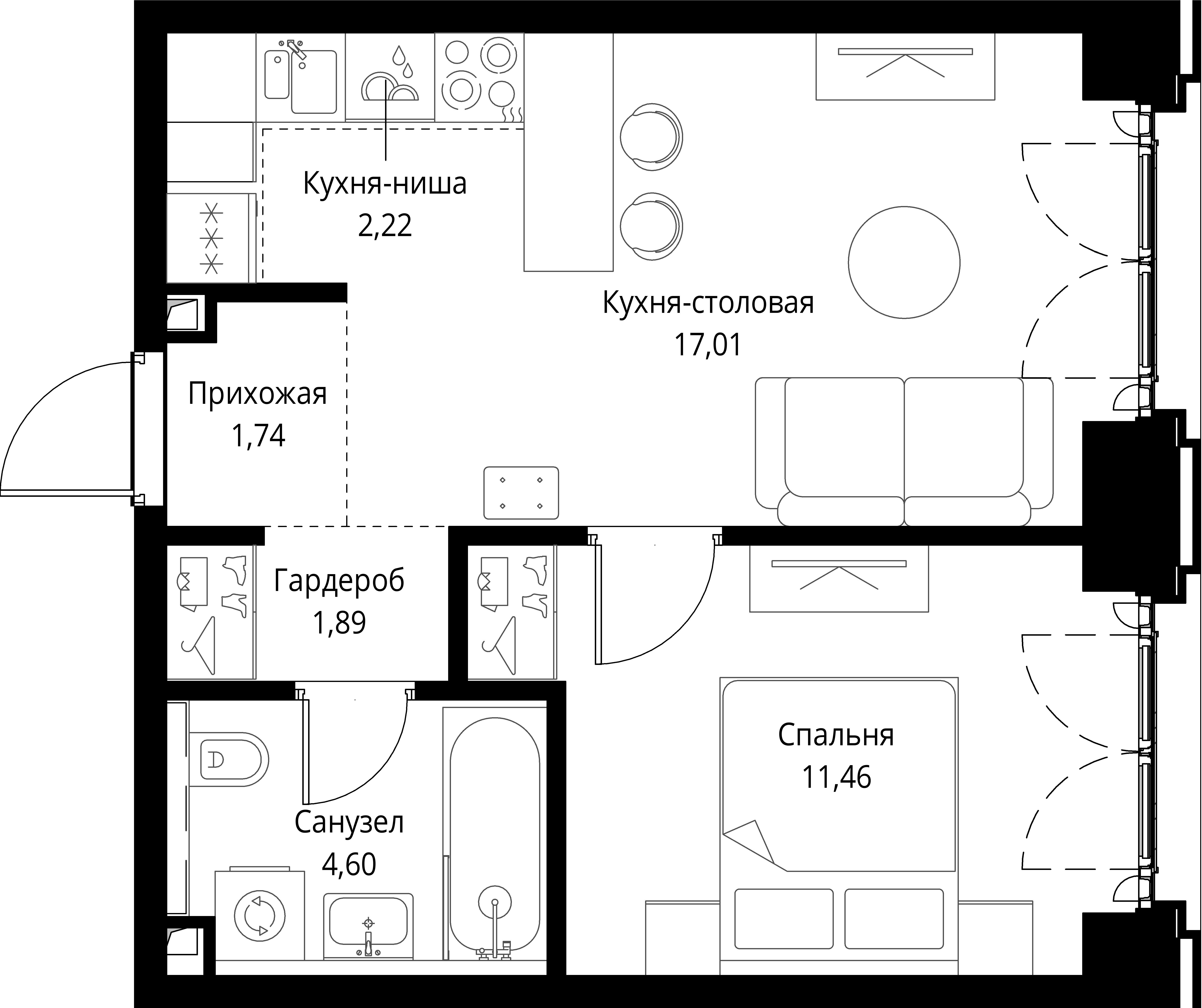Планировка объекта