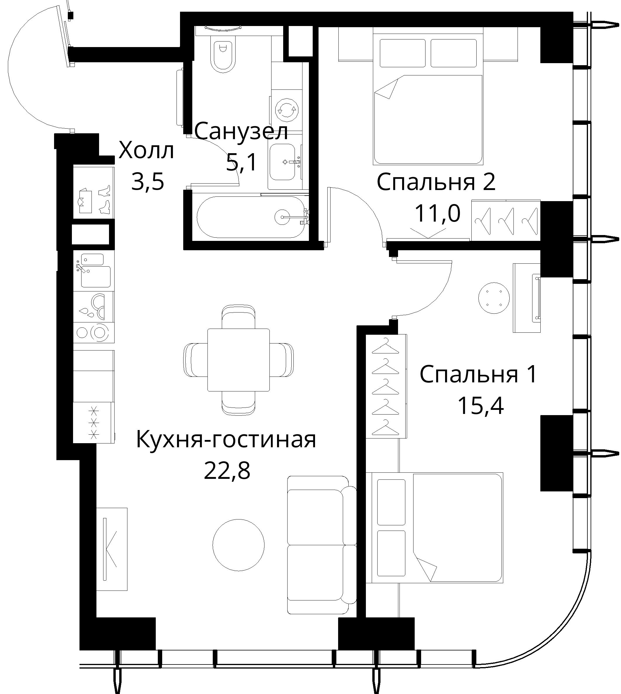 Планировка объекта