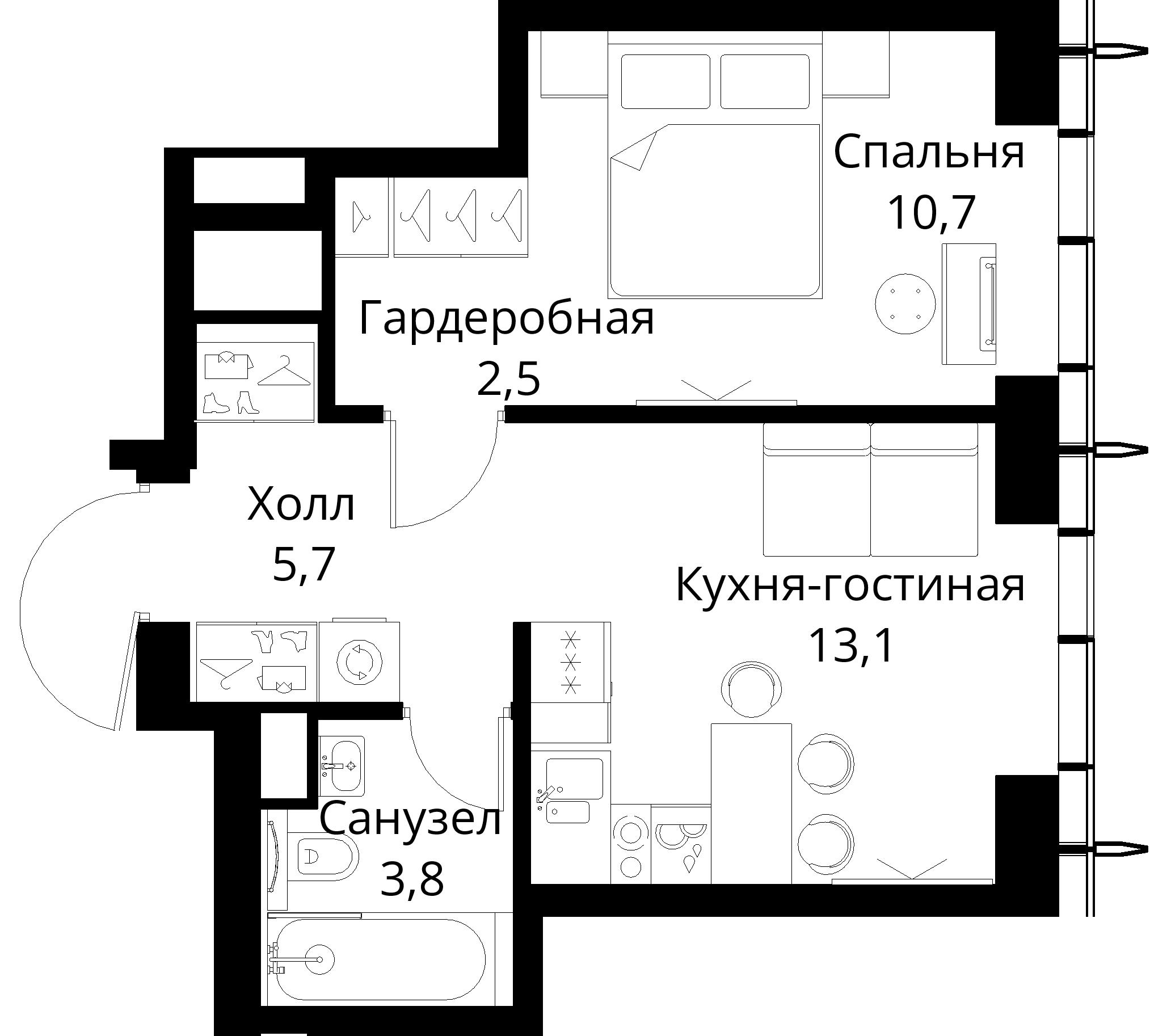Планировка объекта
