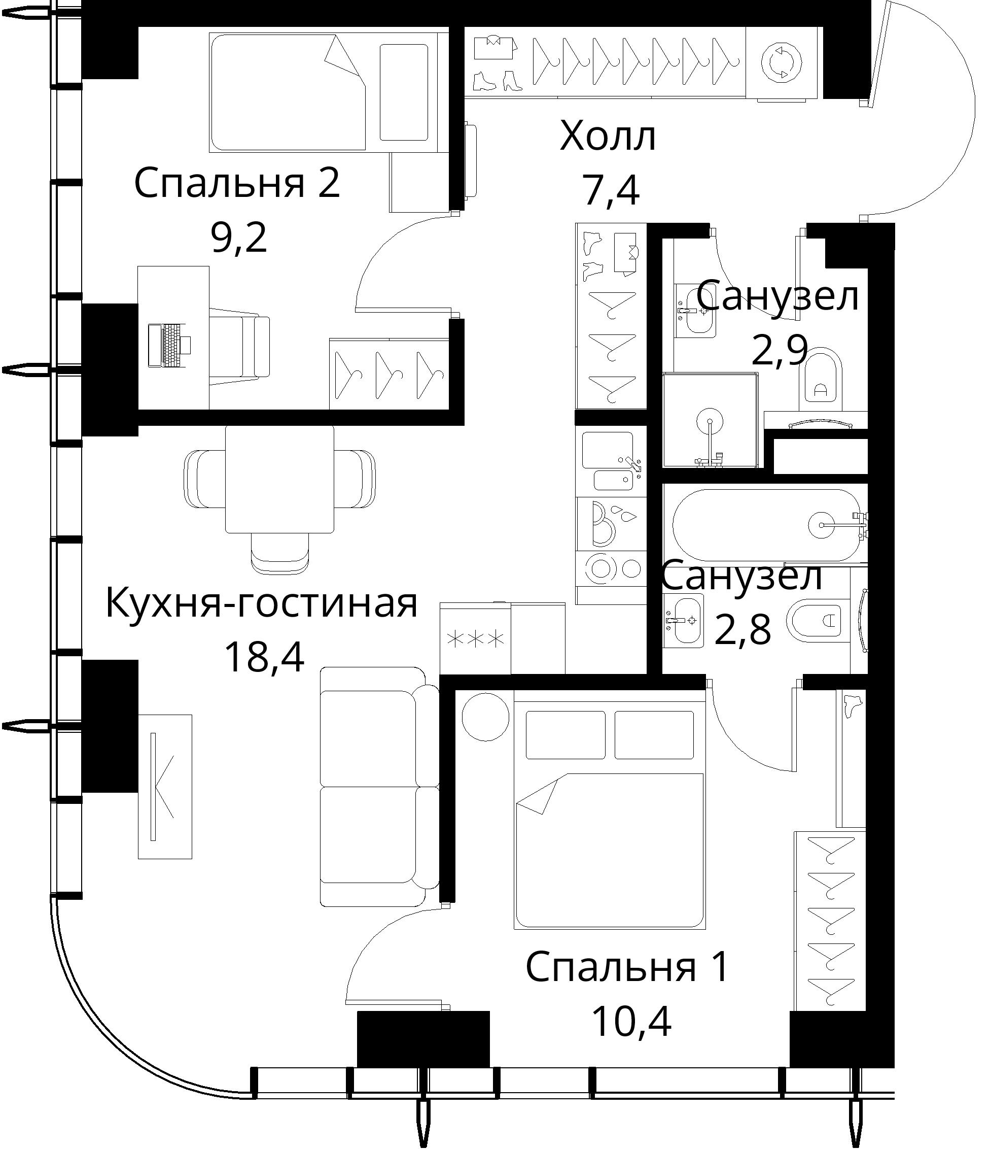 Планировка объекта