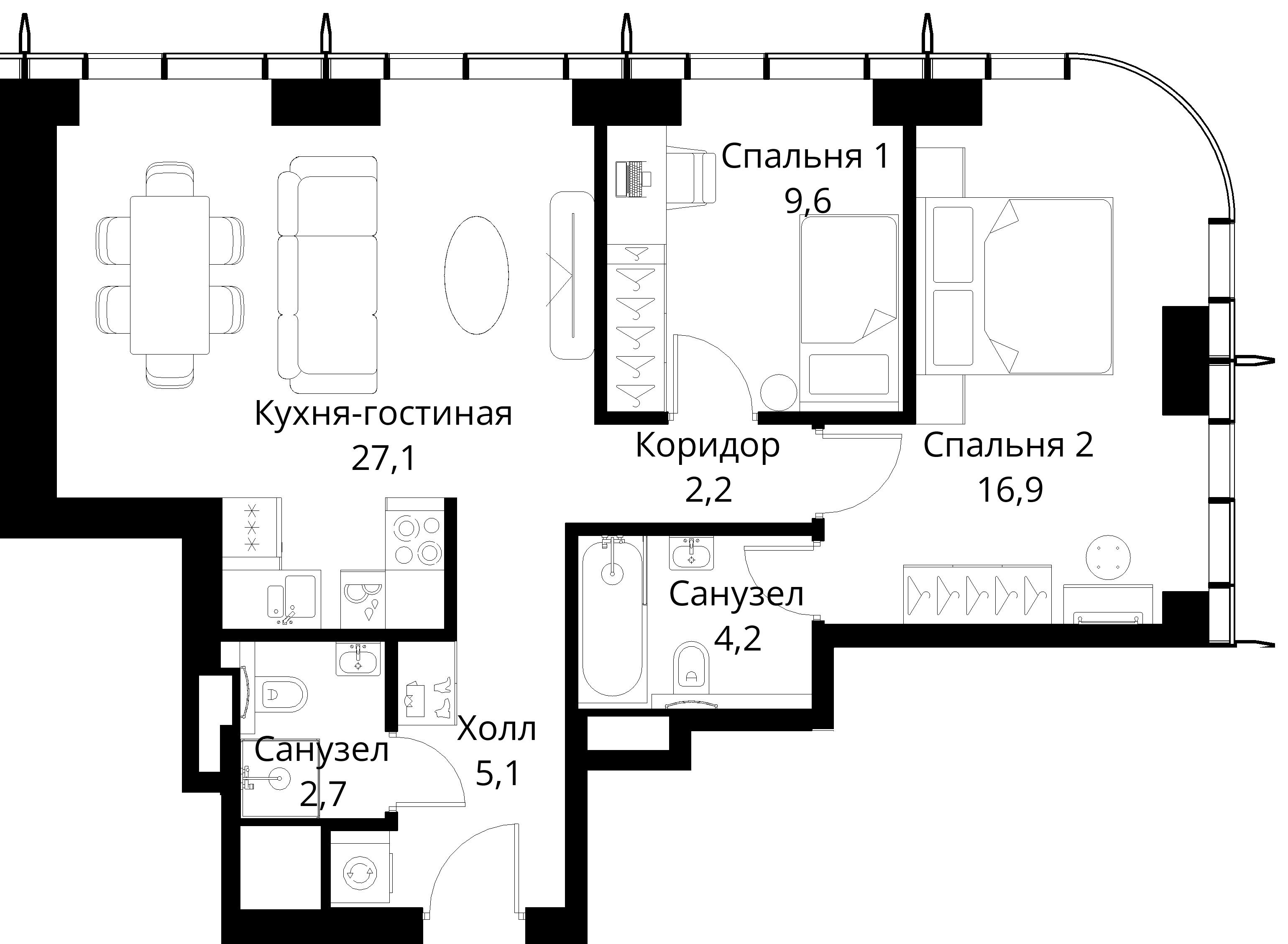 Планировка объекта
