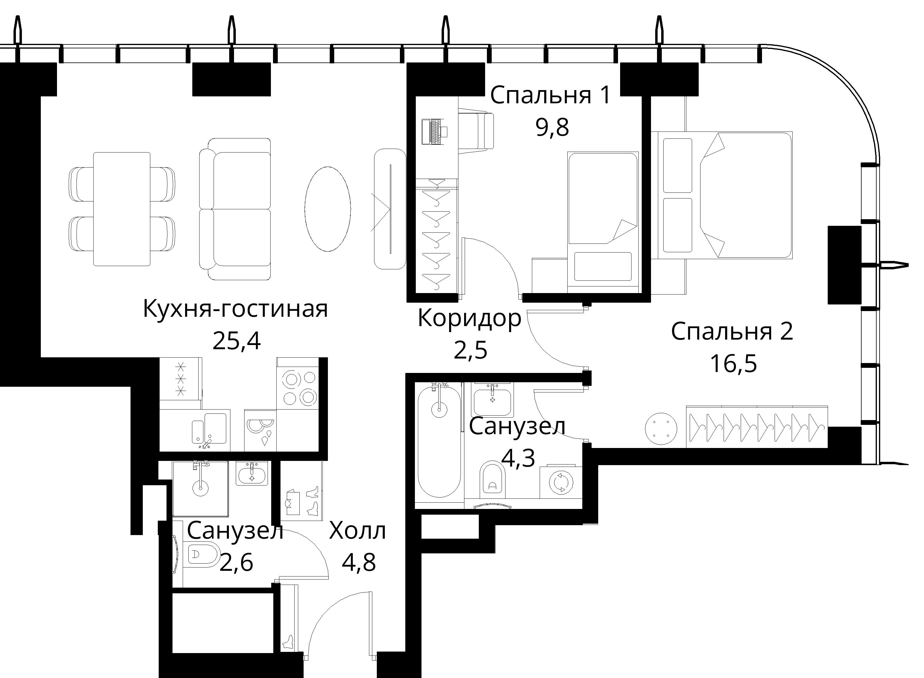 Планировка объекта