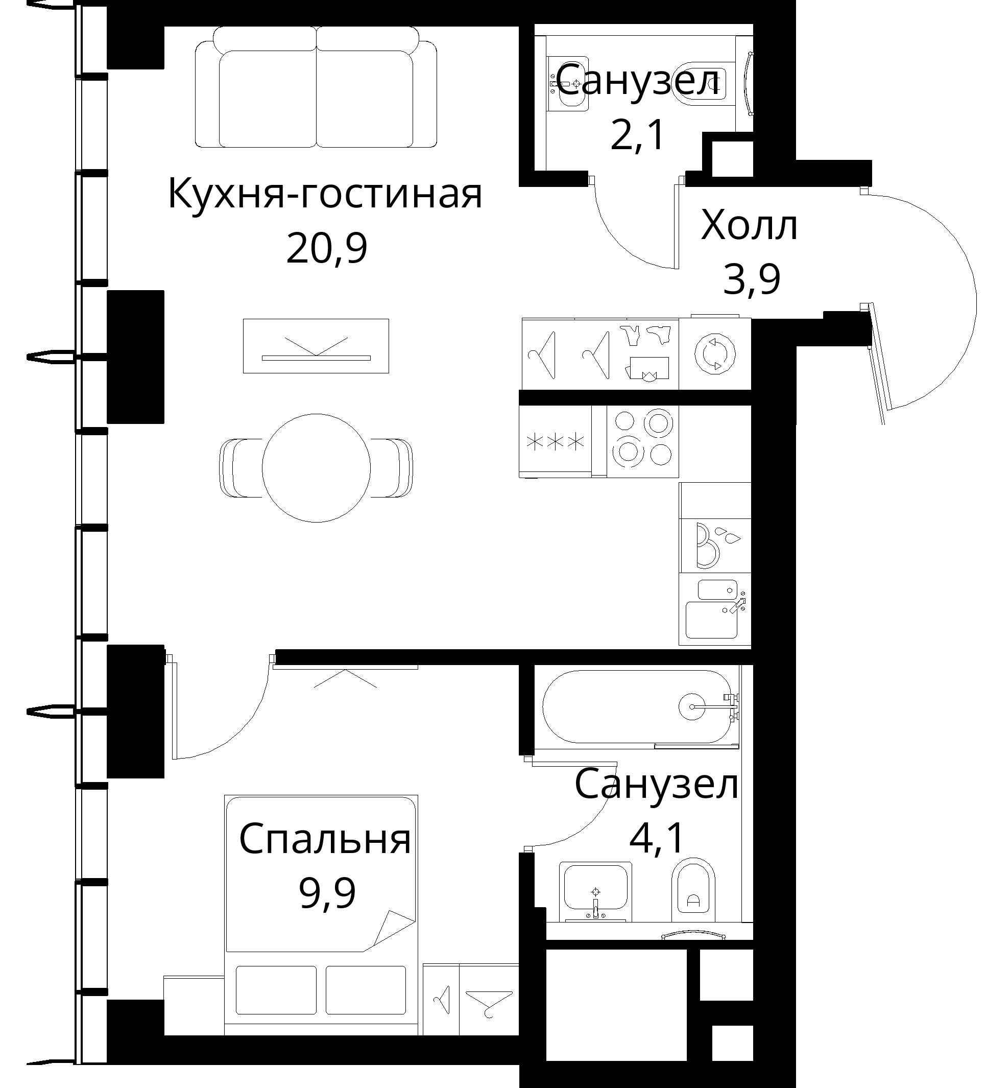Планировка объекта