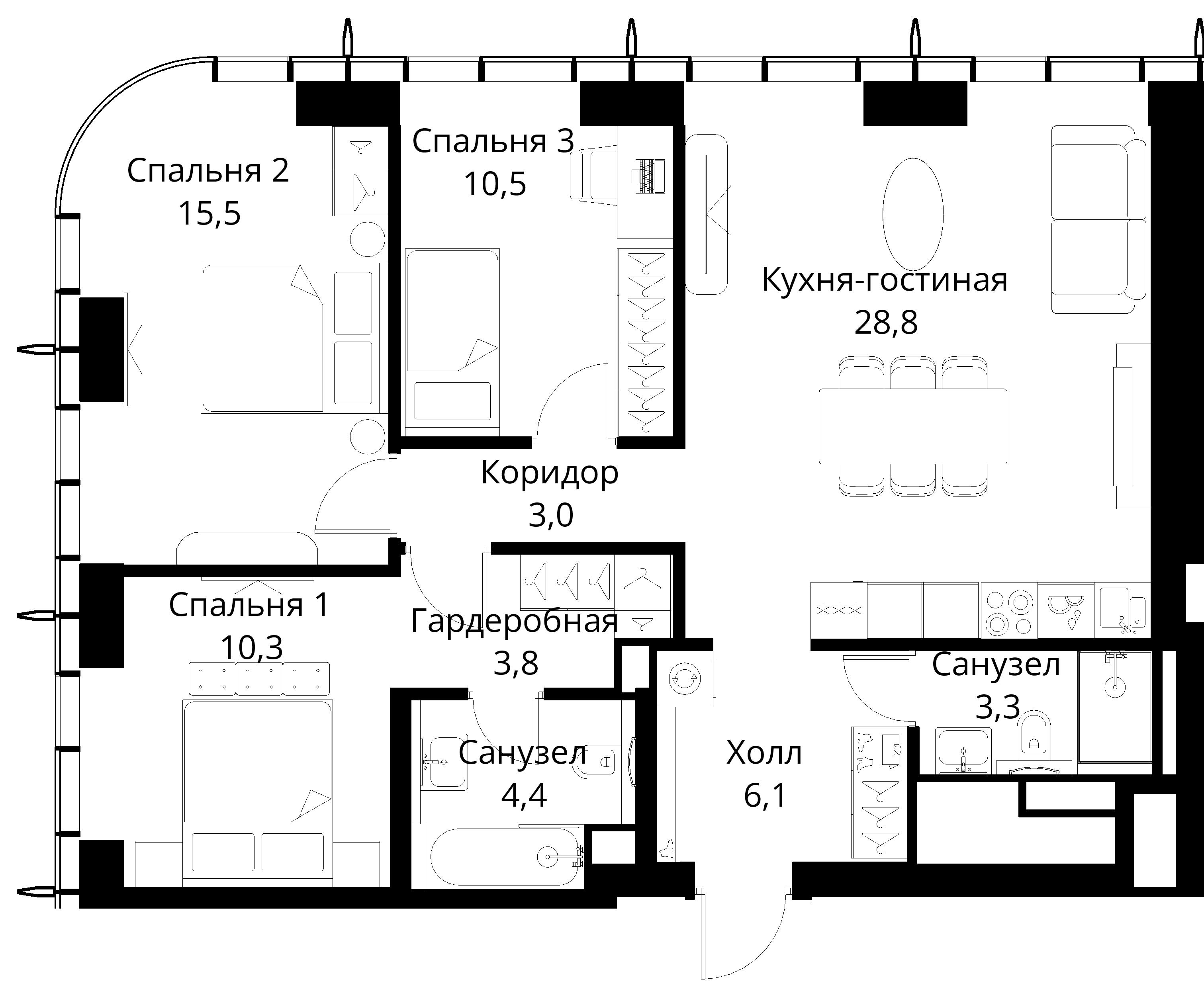 Планировка объекта