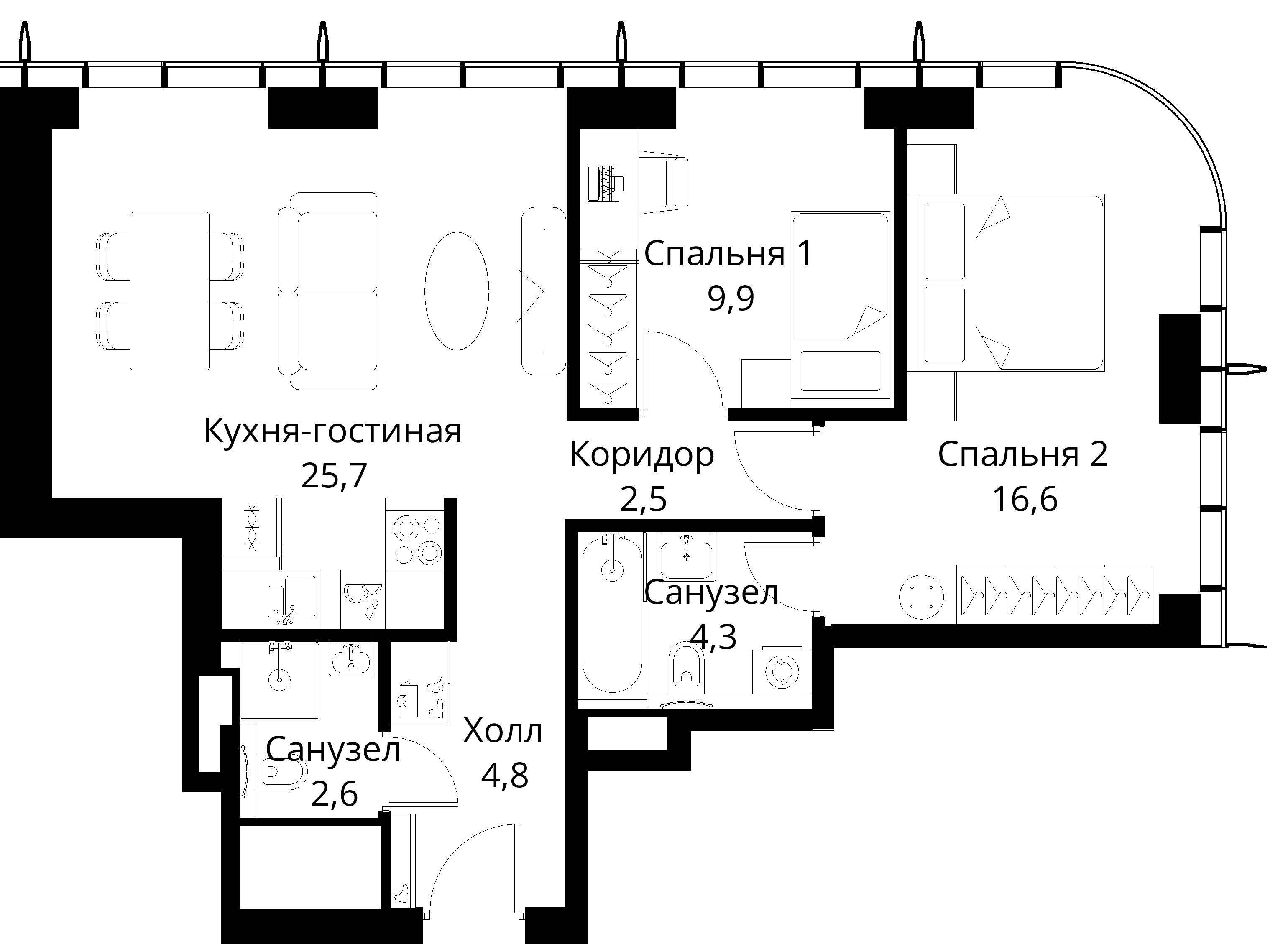 Планировка объекта