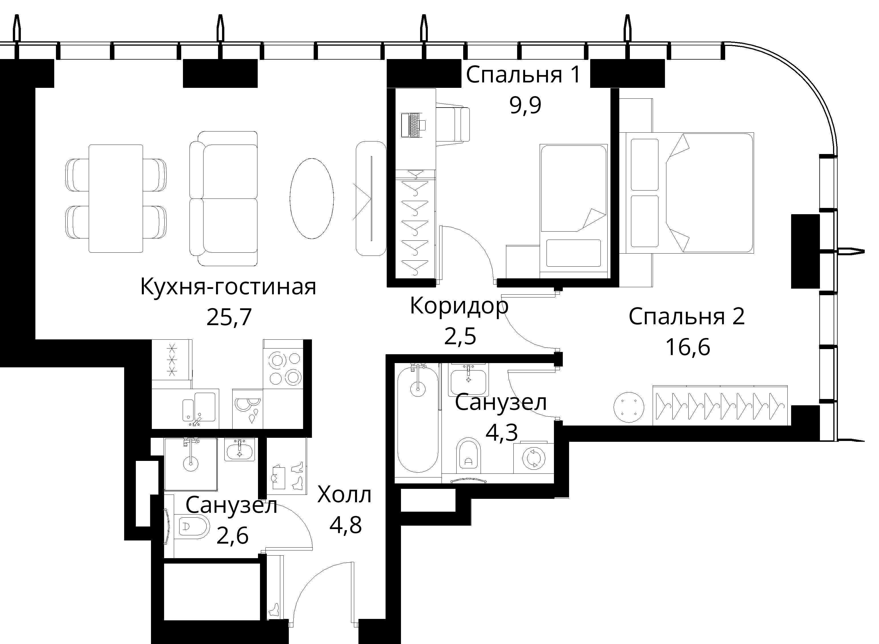 Планировка объекта