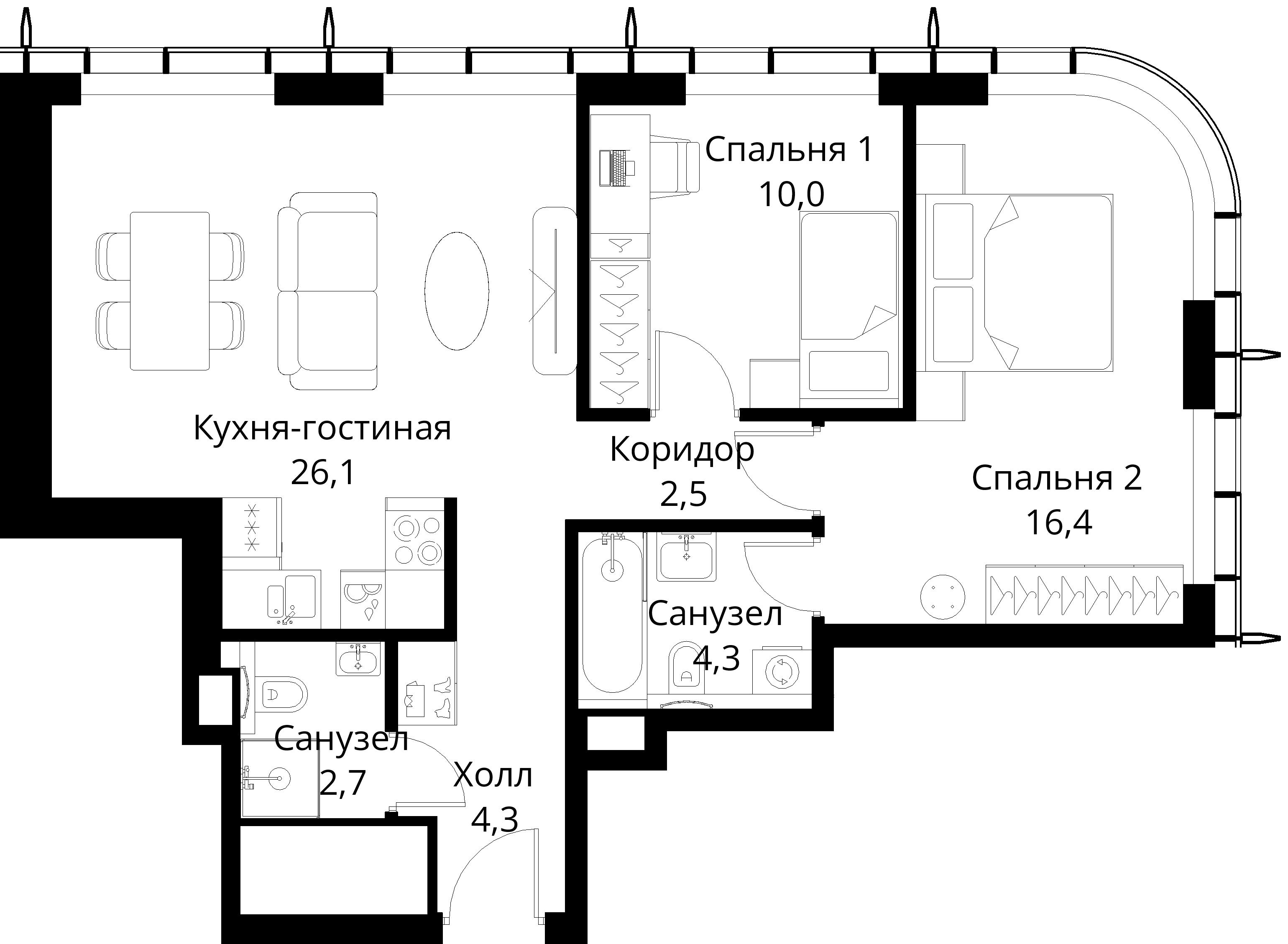 Планировка объекта