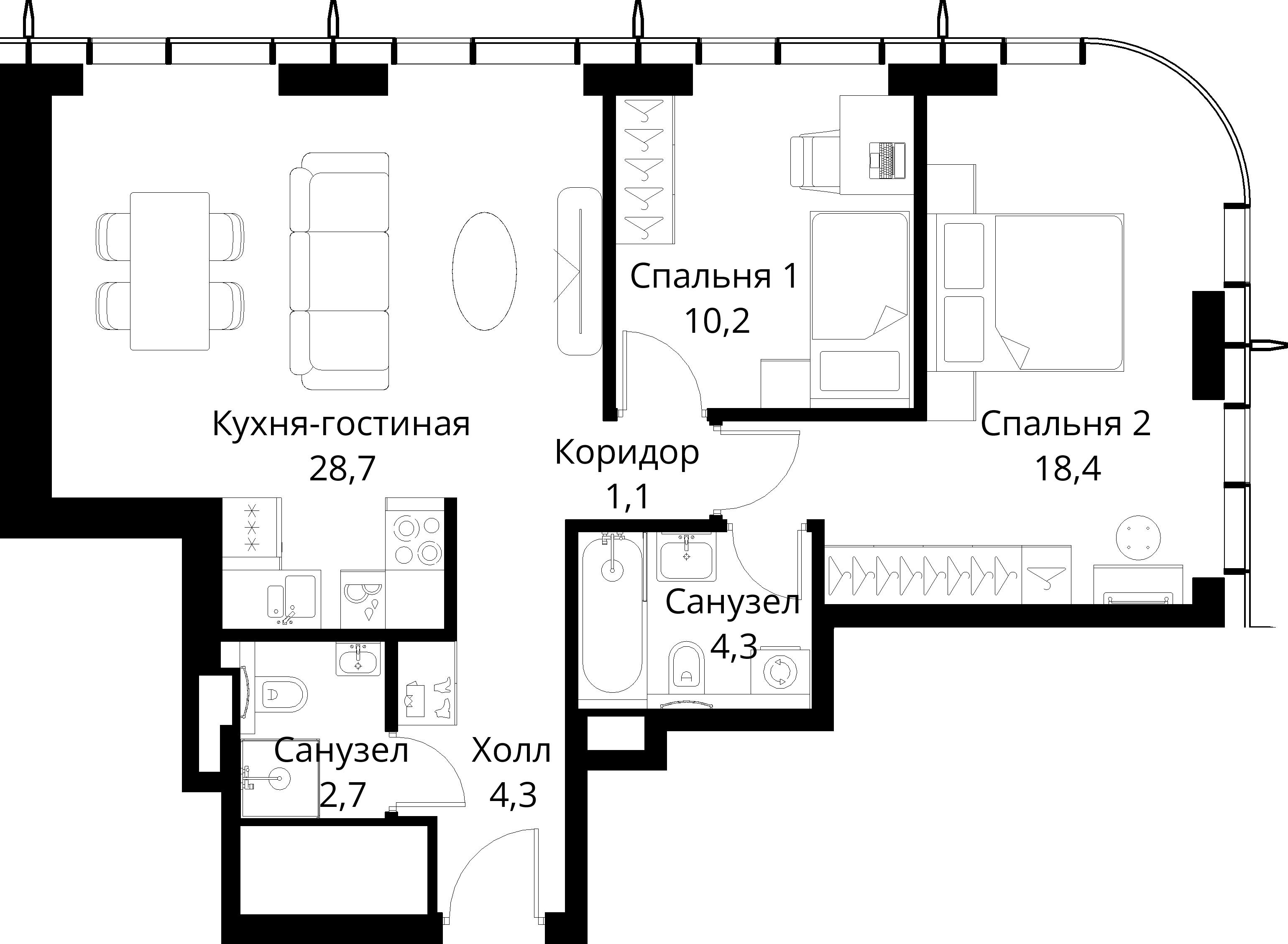 Планировка объекта