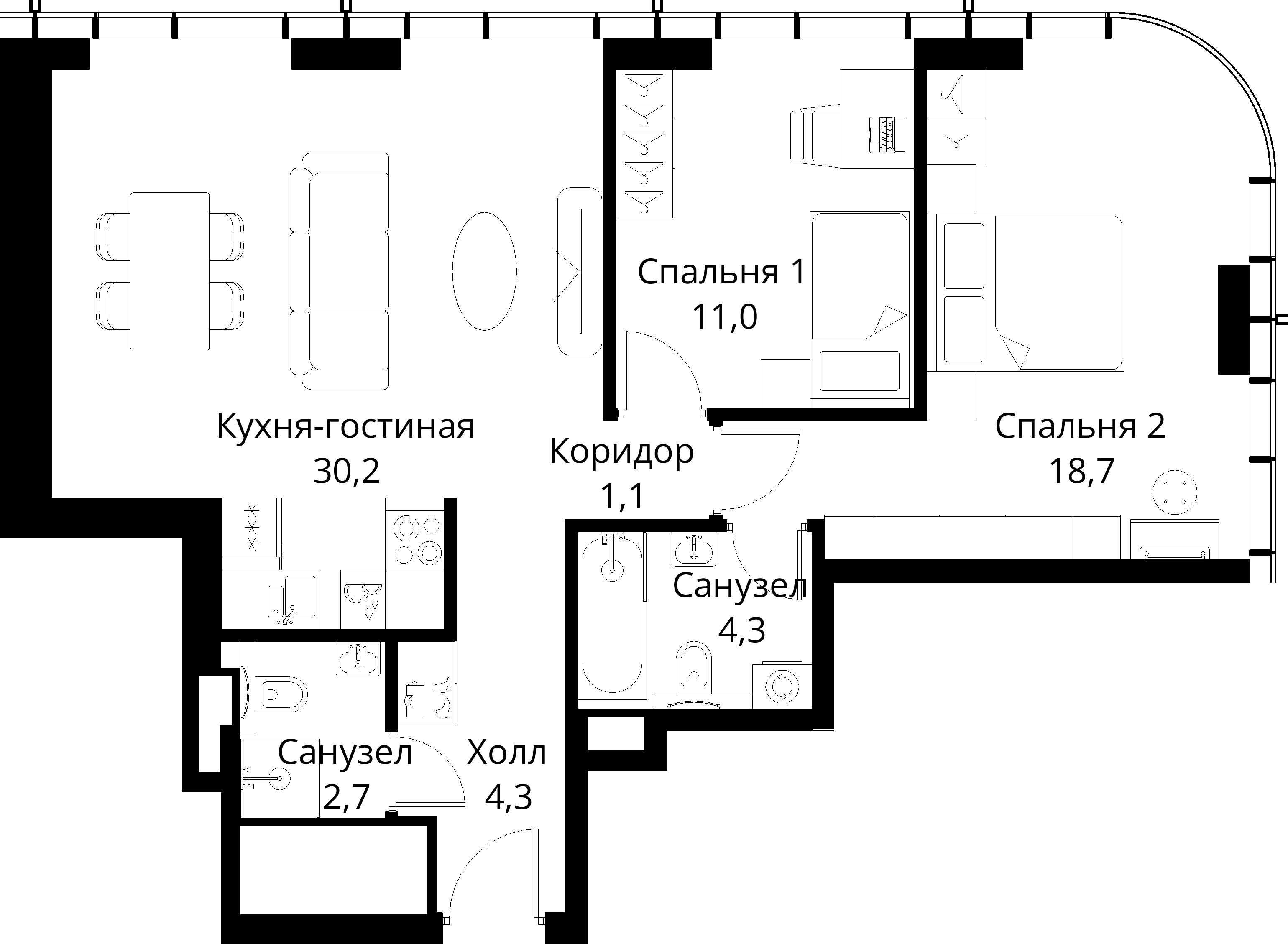 Планировка объекта