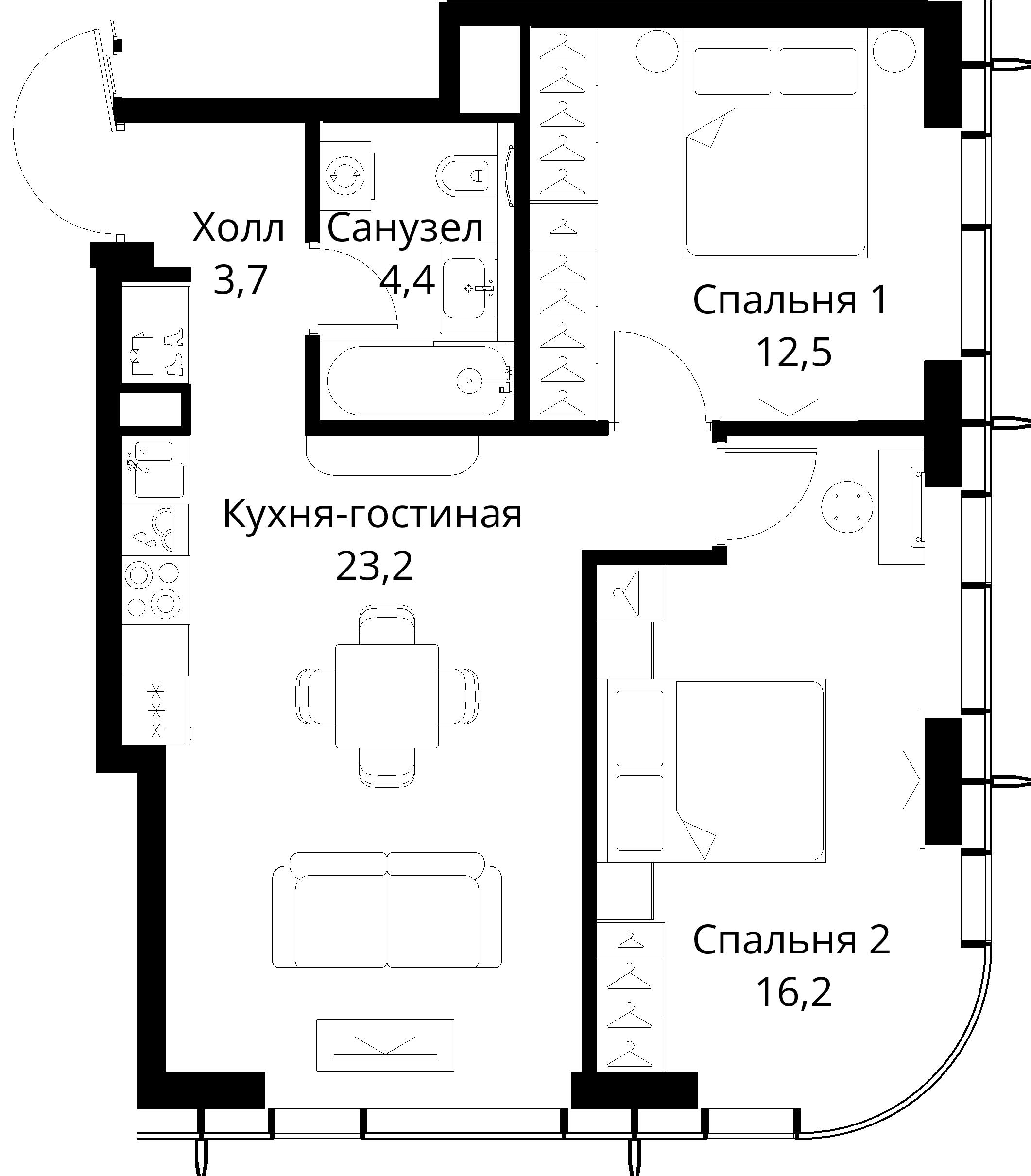 Планировка объекта