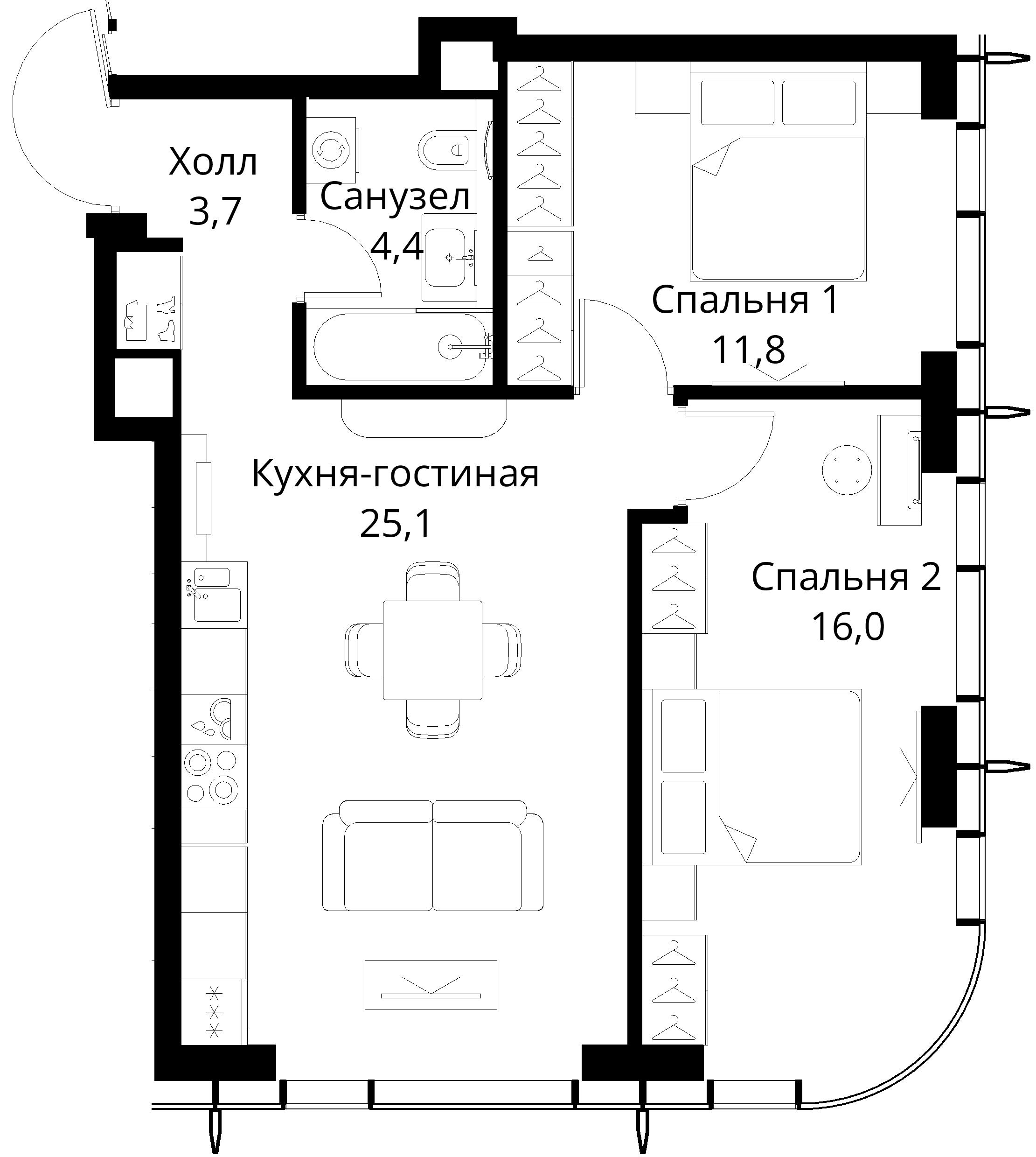 Планировка объекта