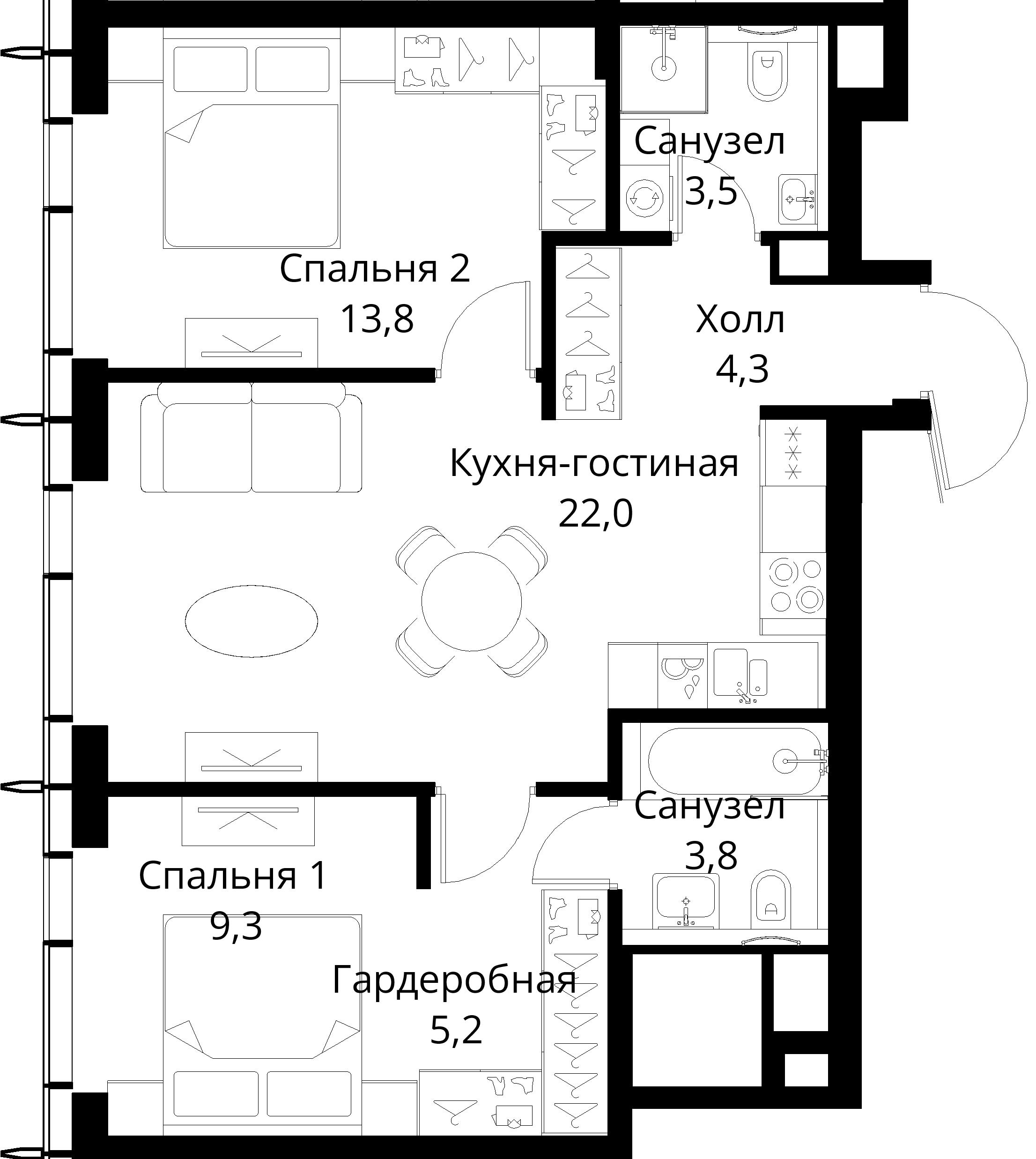 Планировка объекта