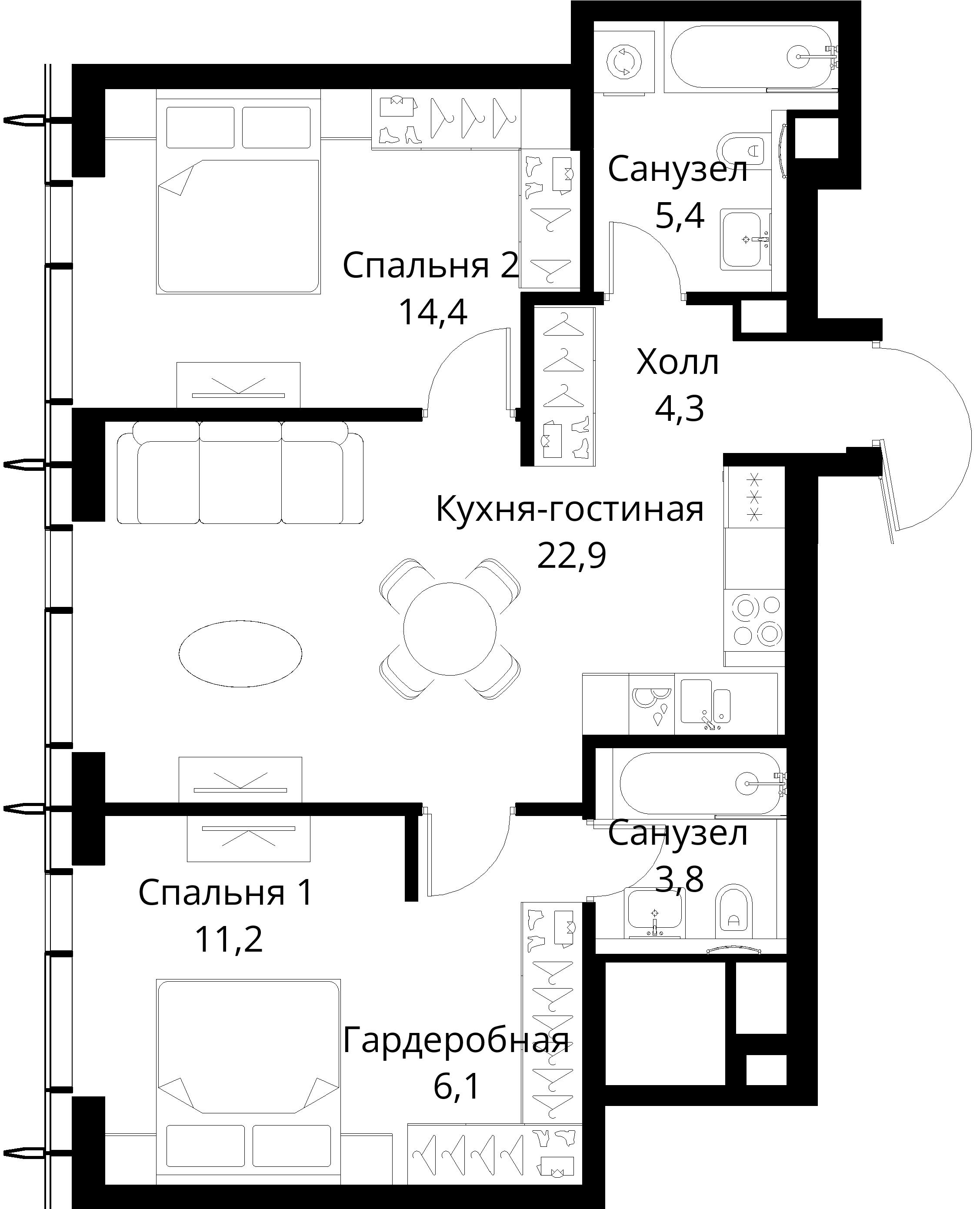 Планировка объекта