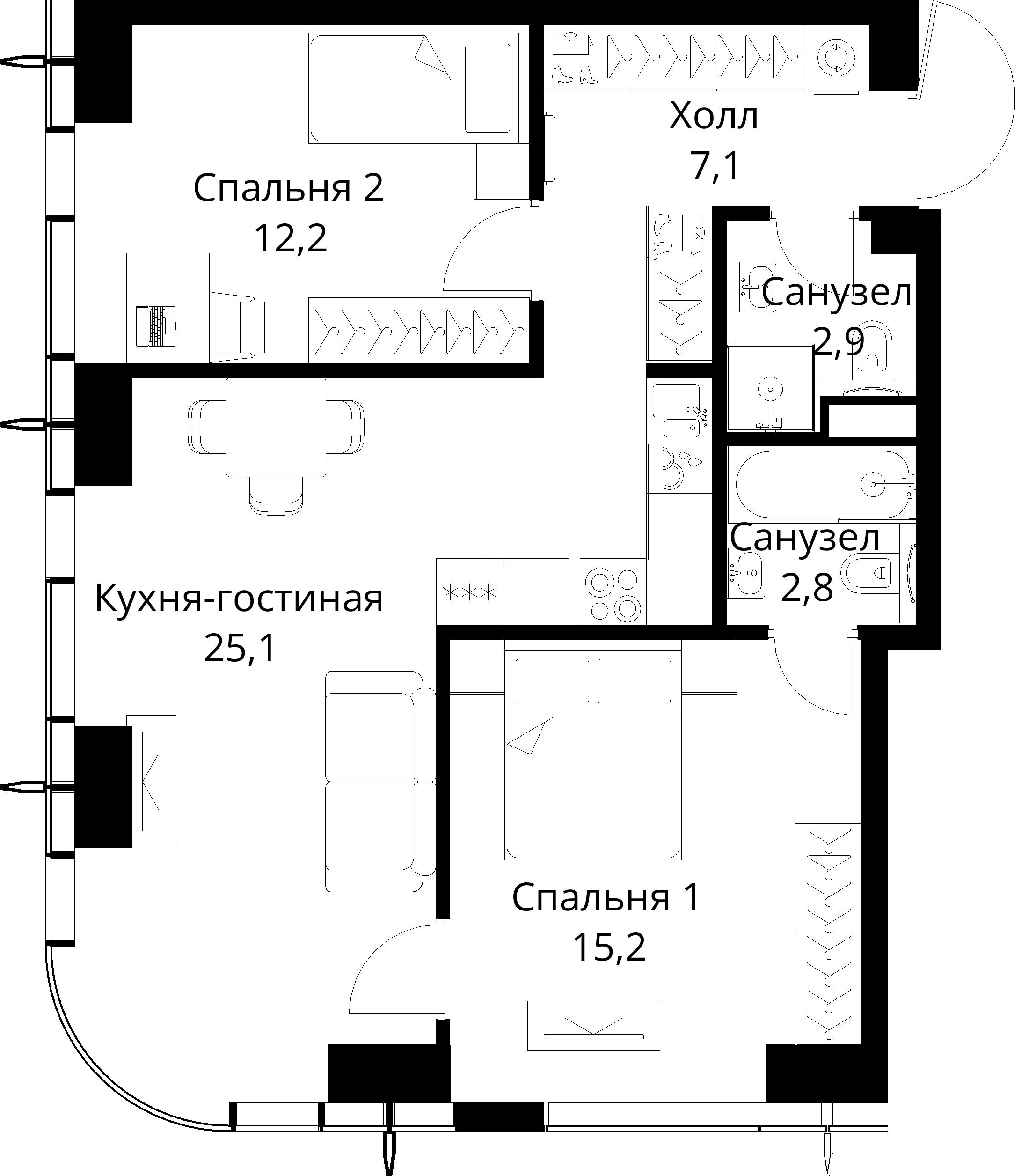 Планировка объекта