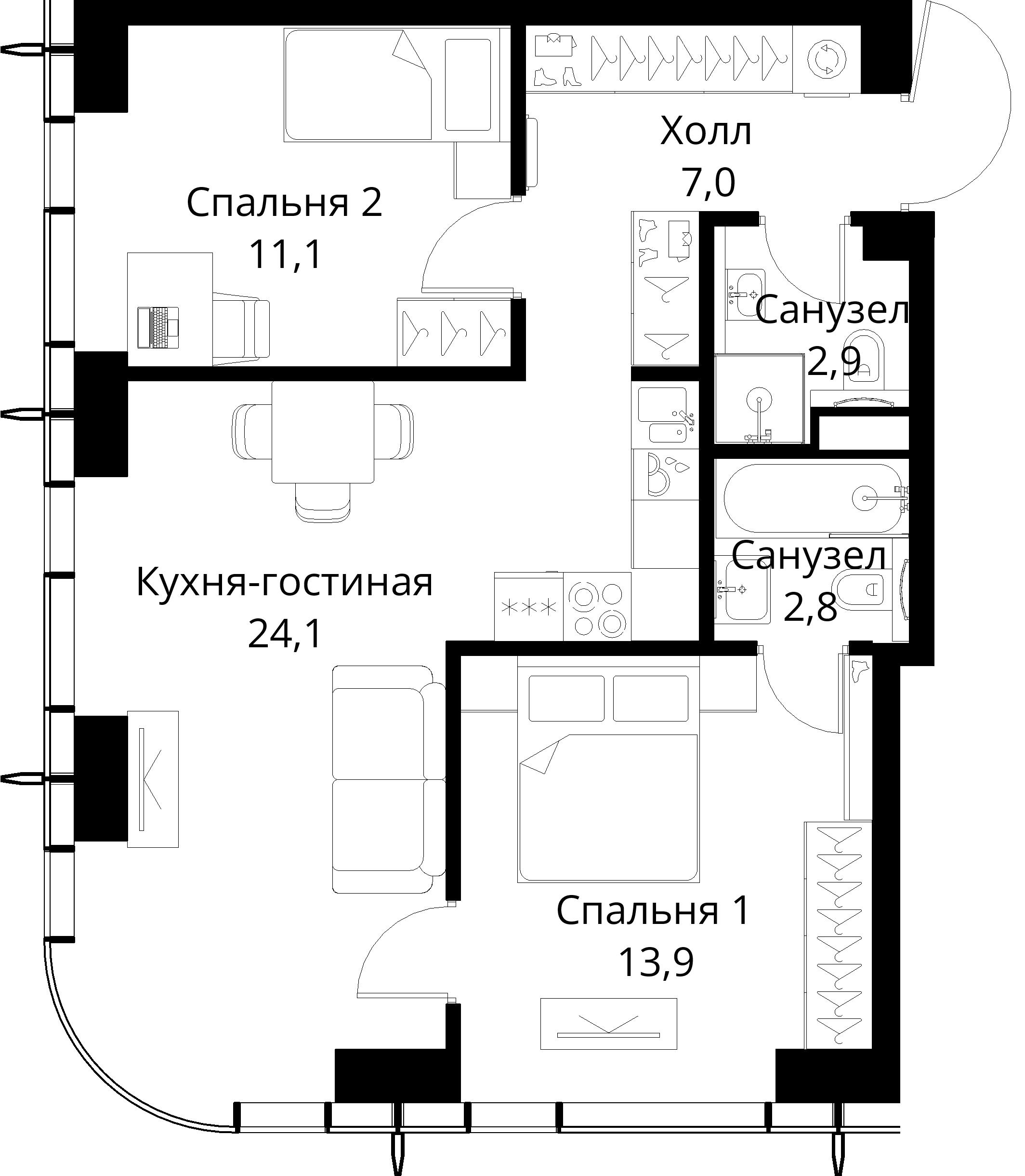 Планировка объекта