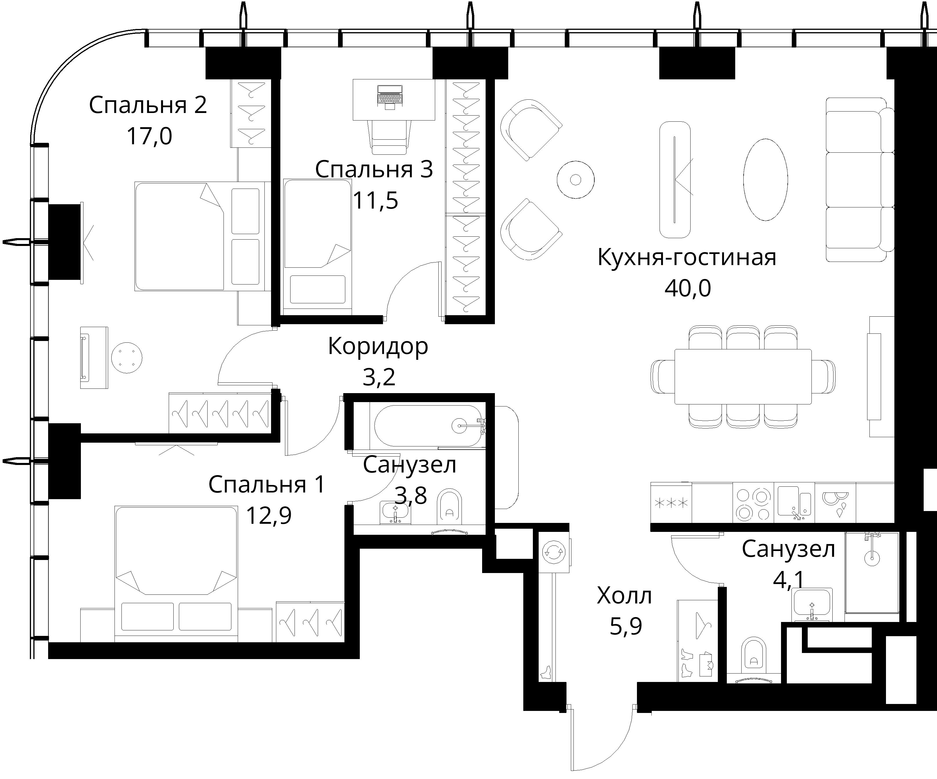 Планировка объекта