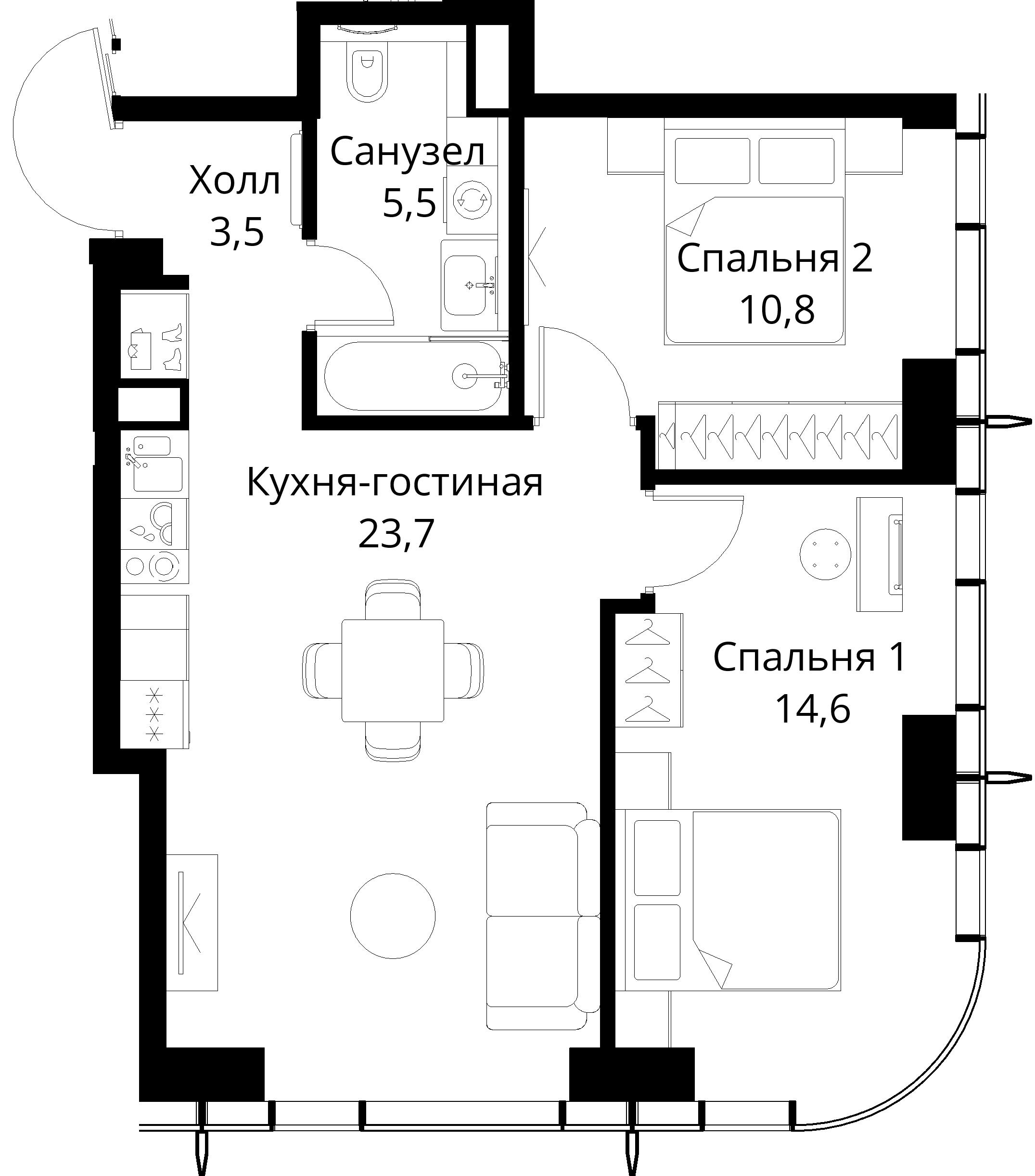 Планировка объекта