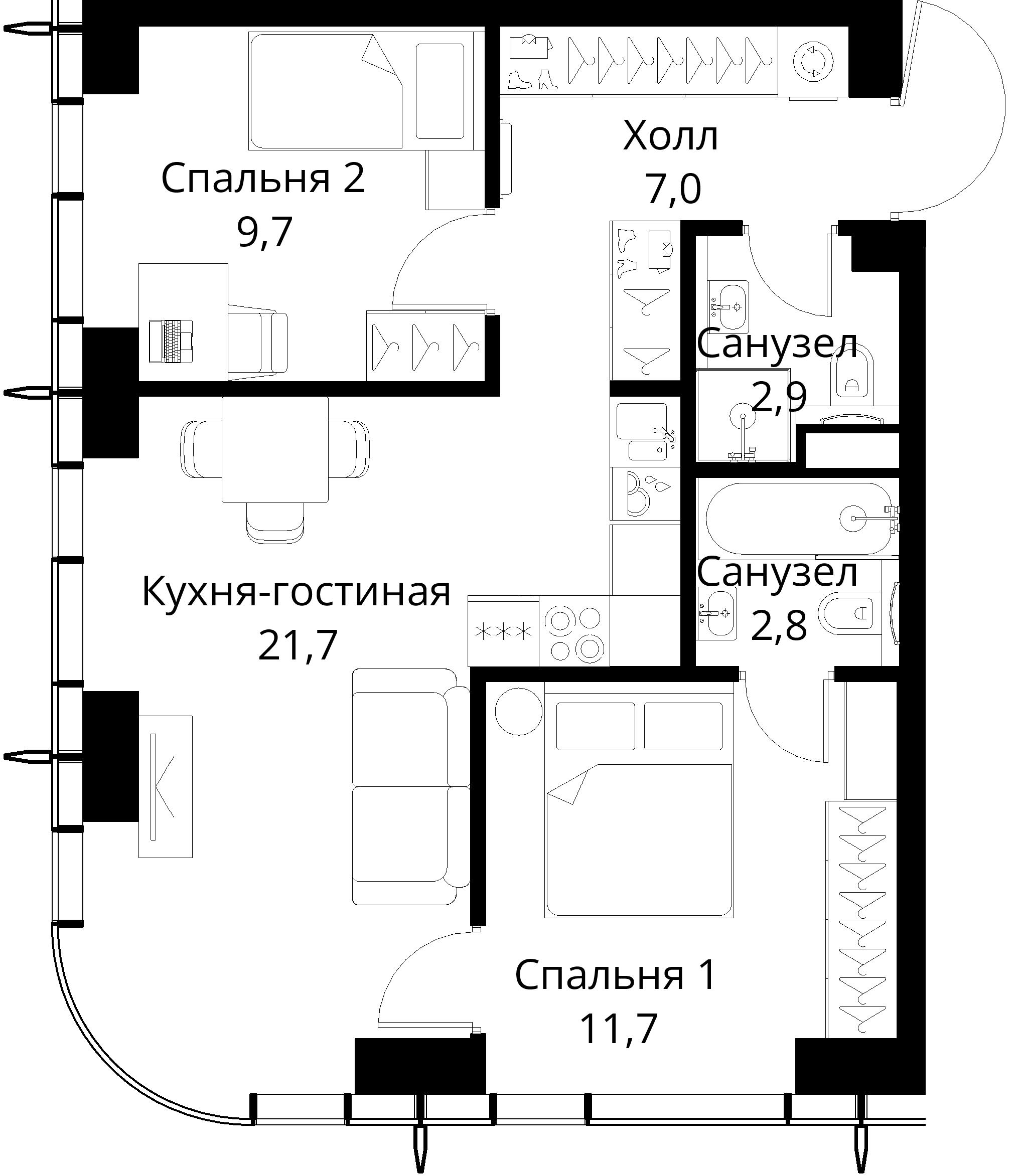 Планировка объекта