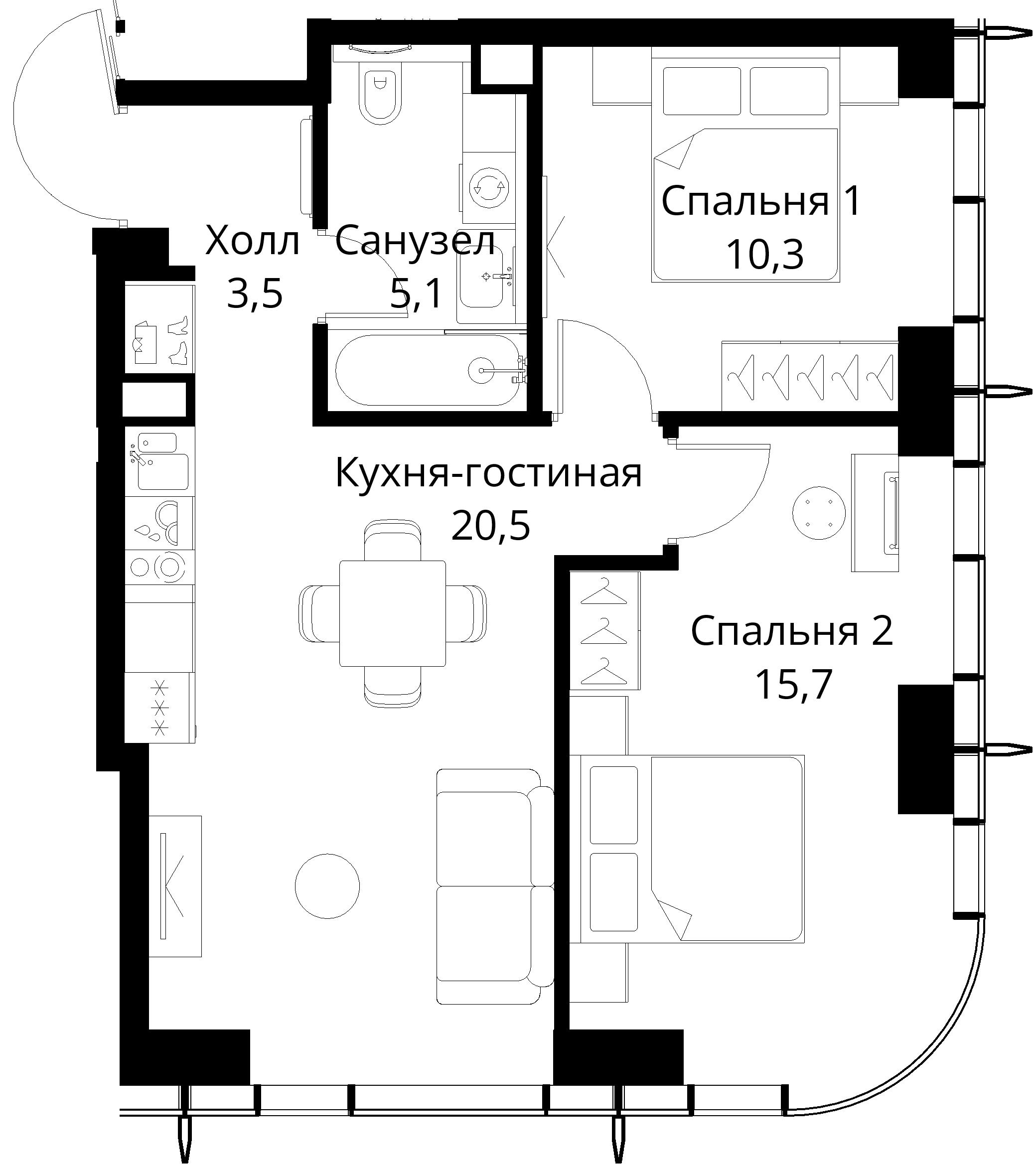 Планировка объекта