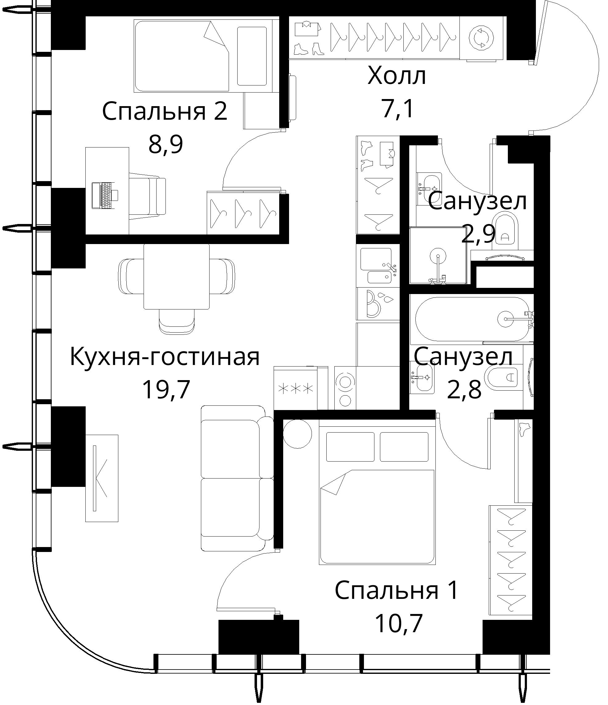 Планировка объекта