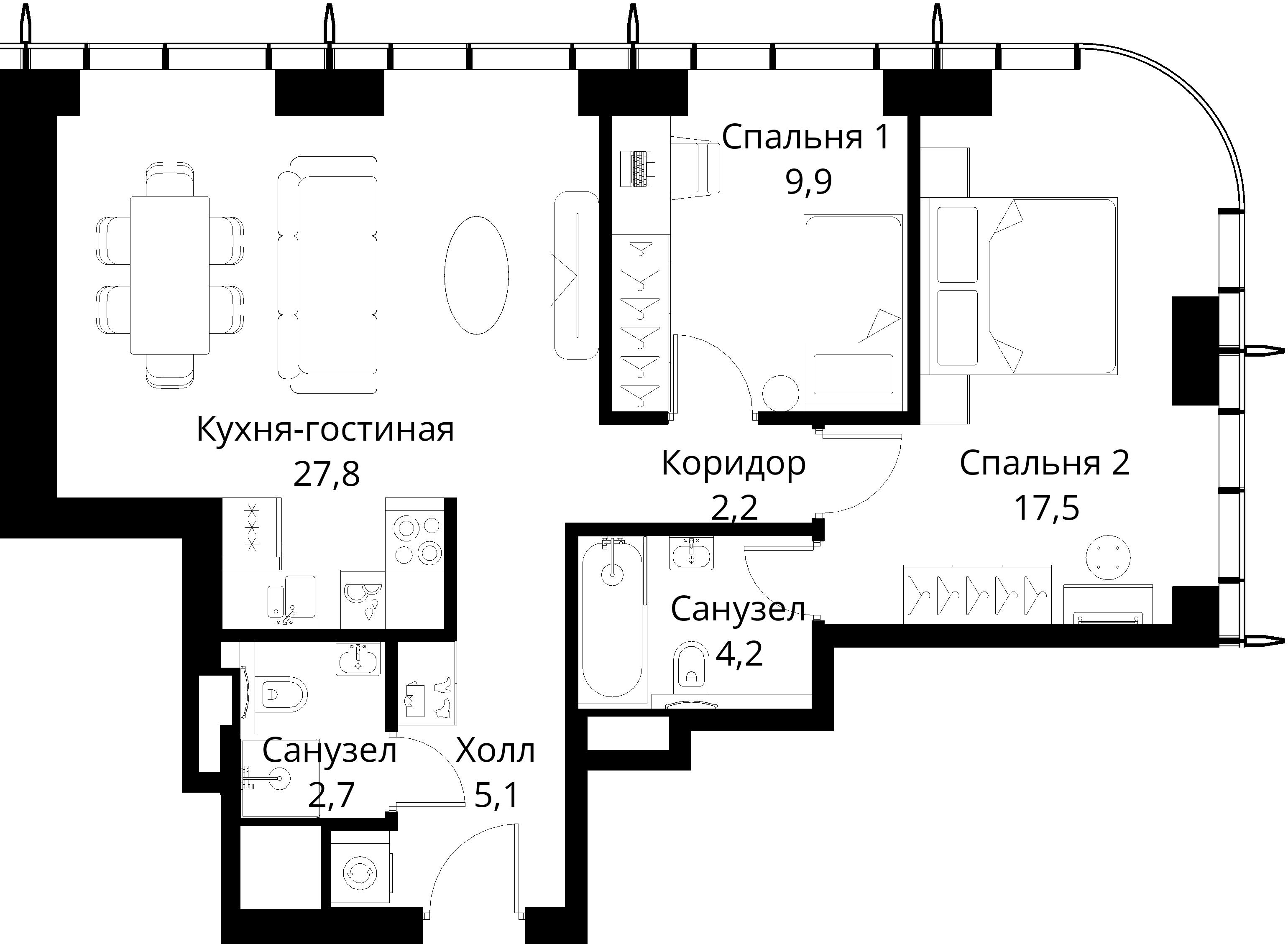 Планировка объекта