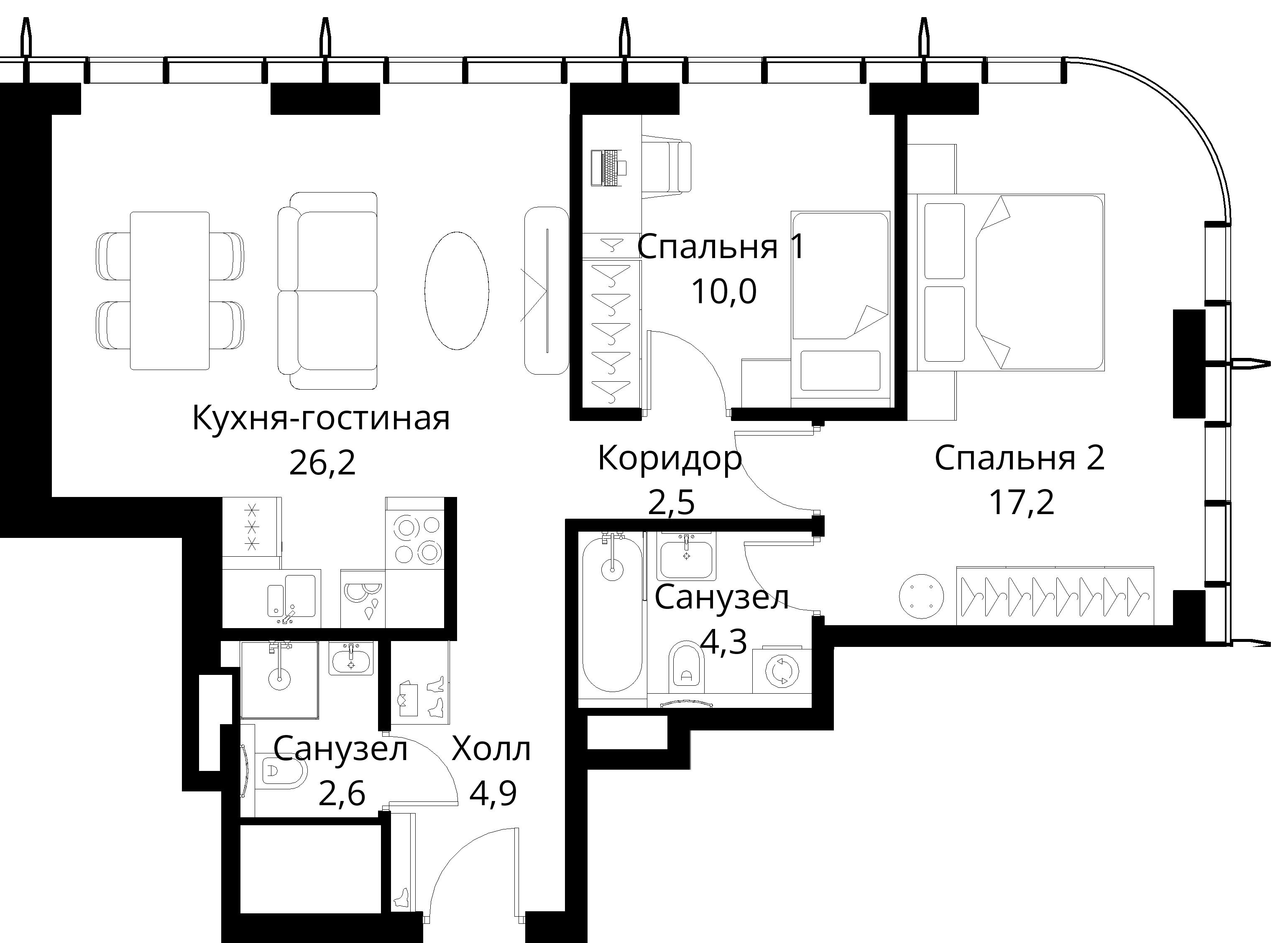 Планировка объекта
