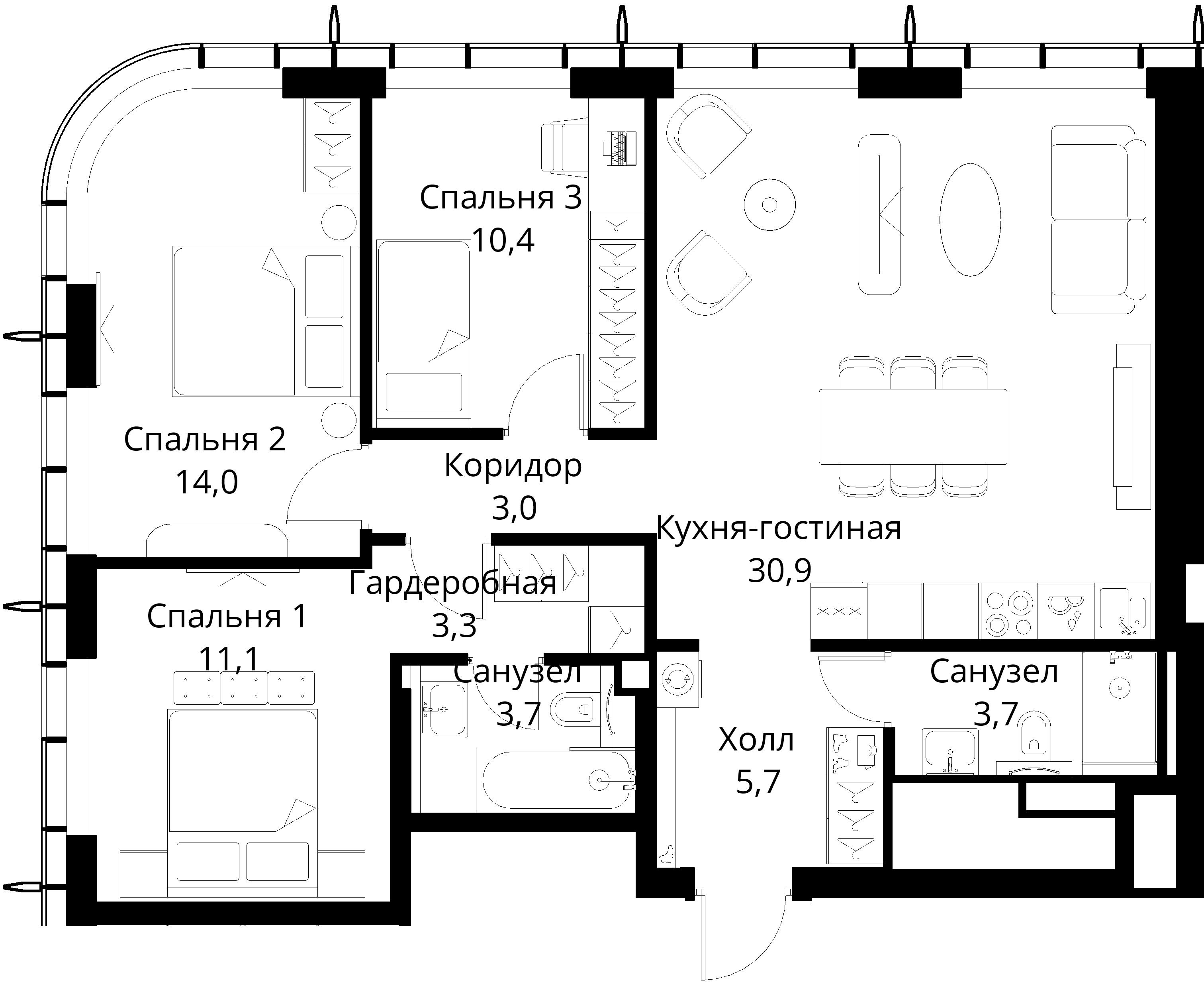 Планировка объекта