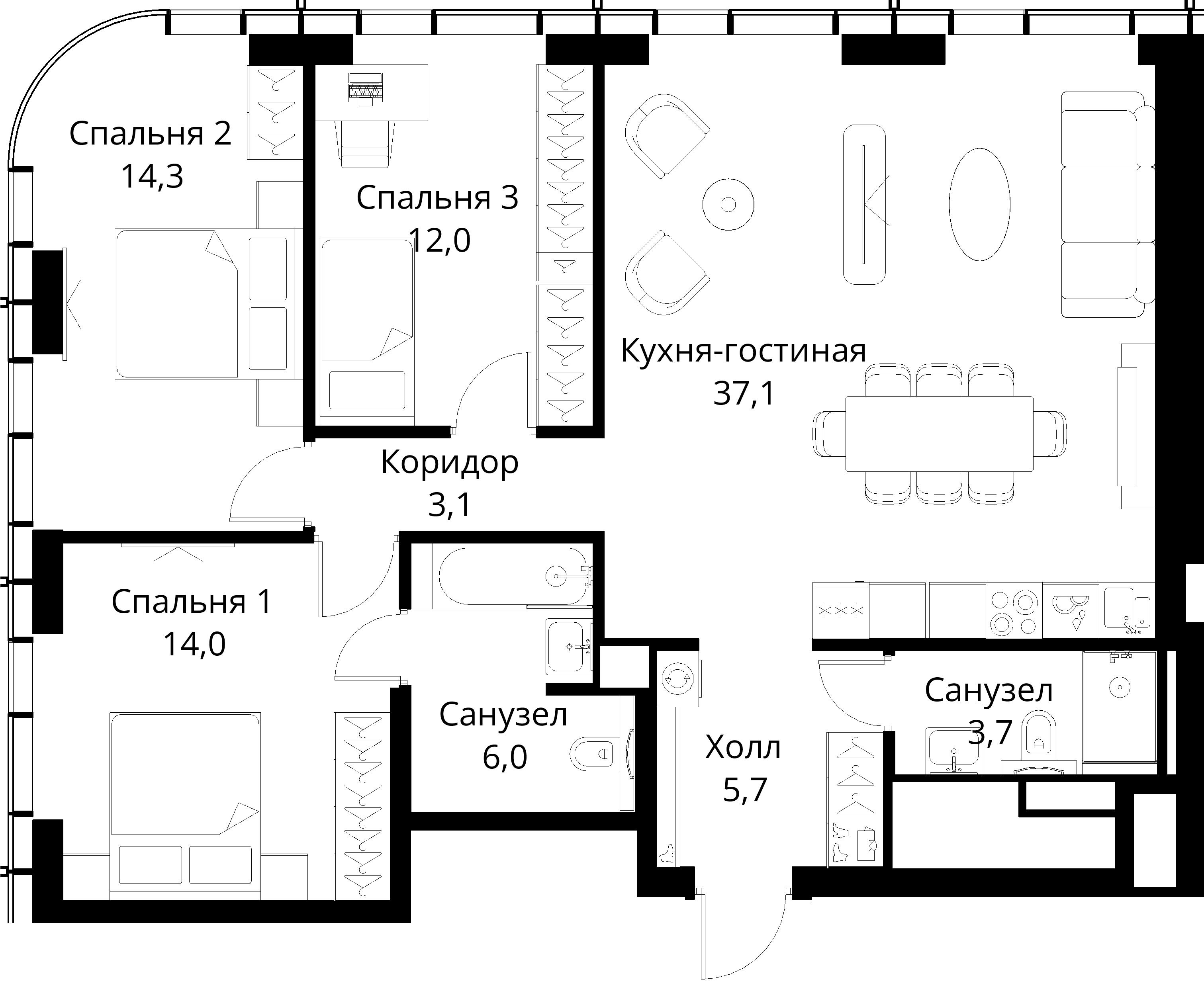 Планировка объекта