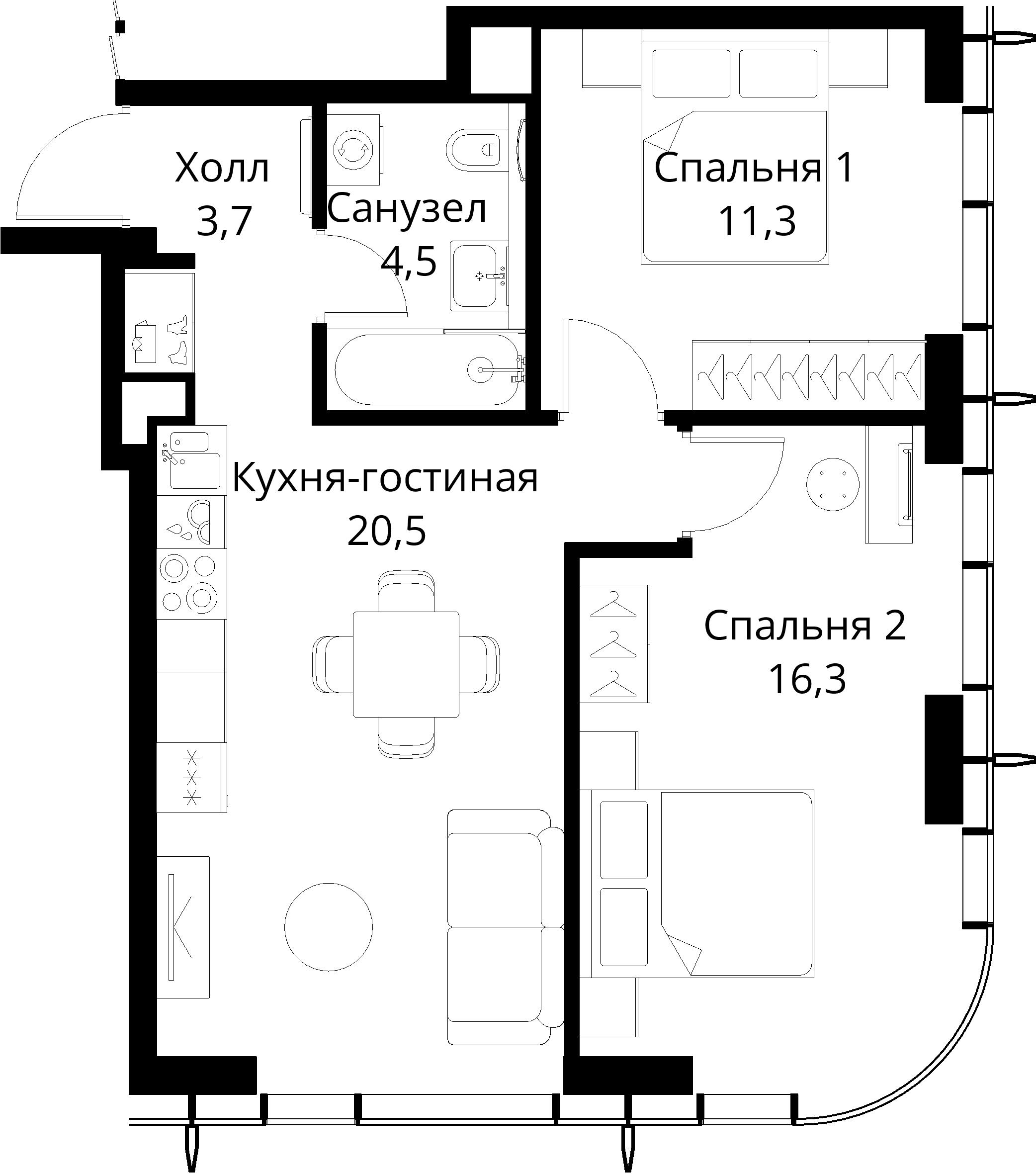 Планировка объекта