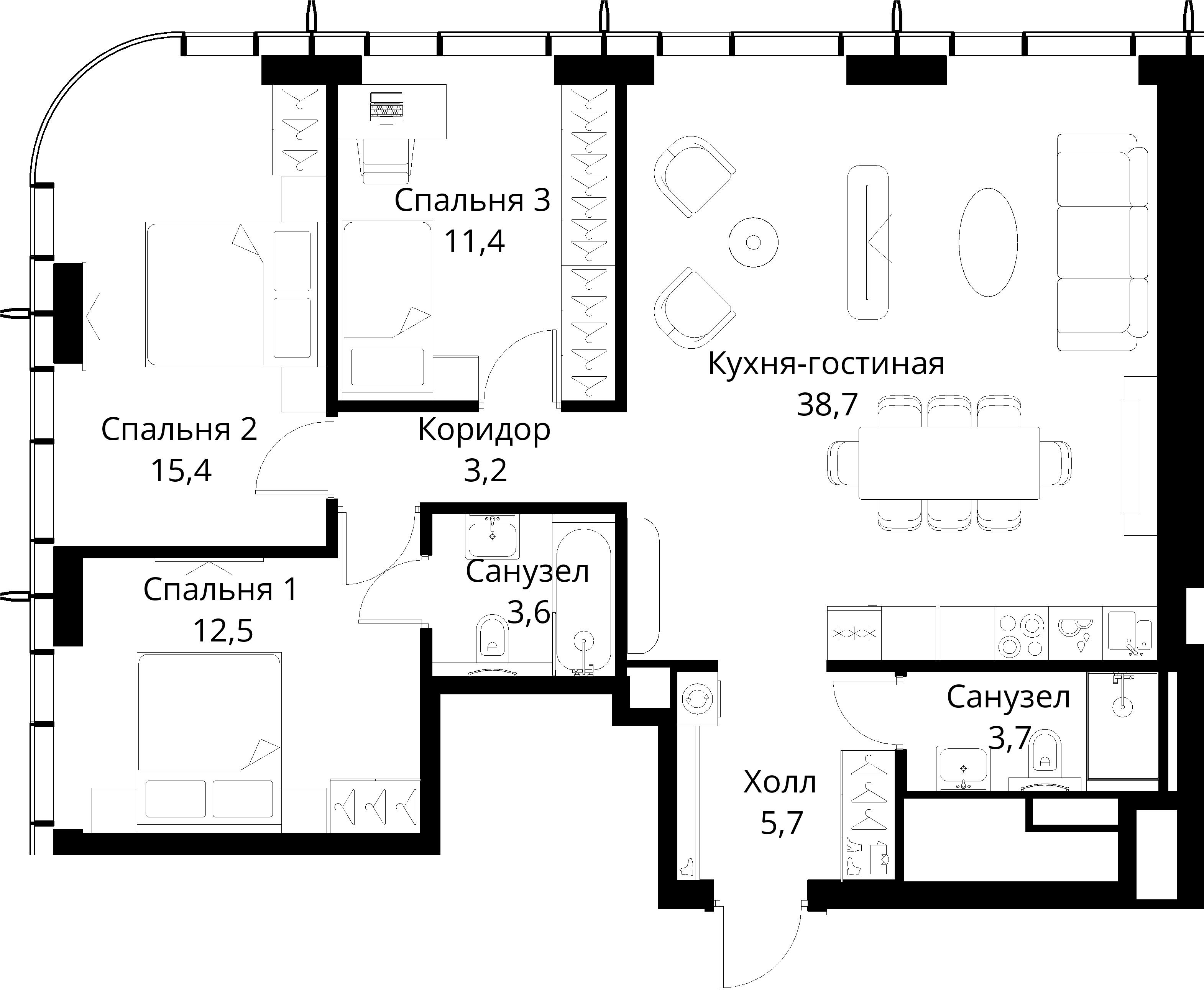 Планировка объекта