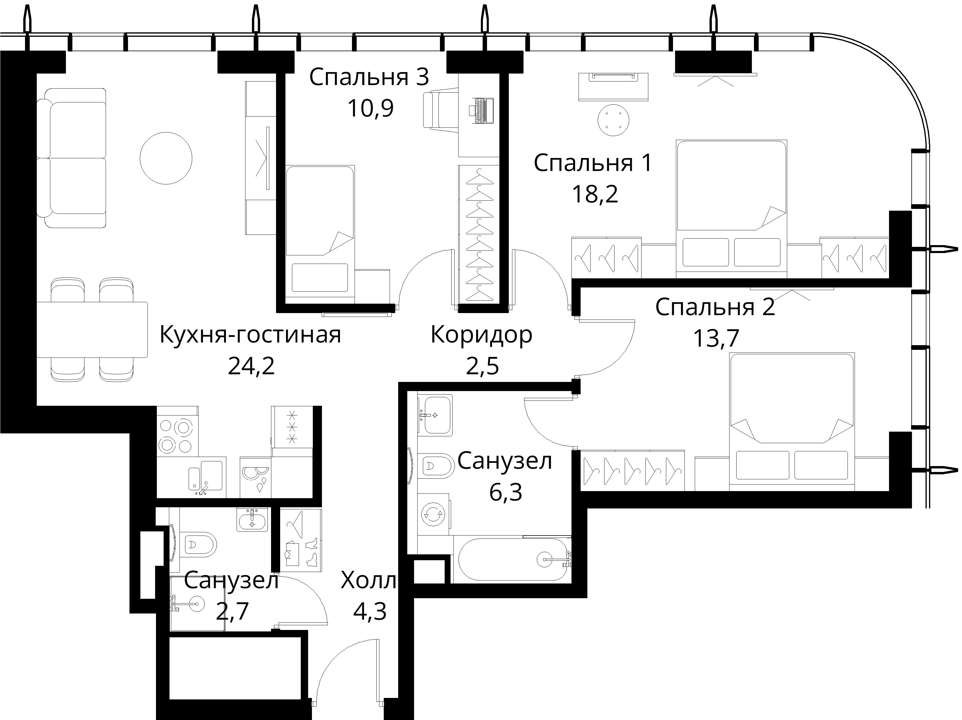 Планировка объекта