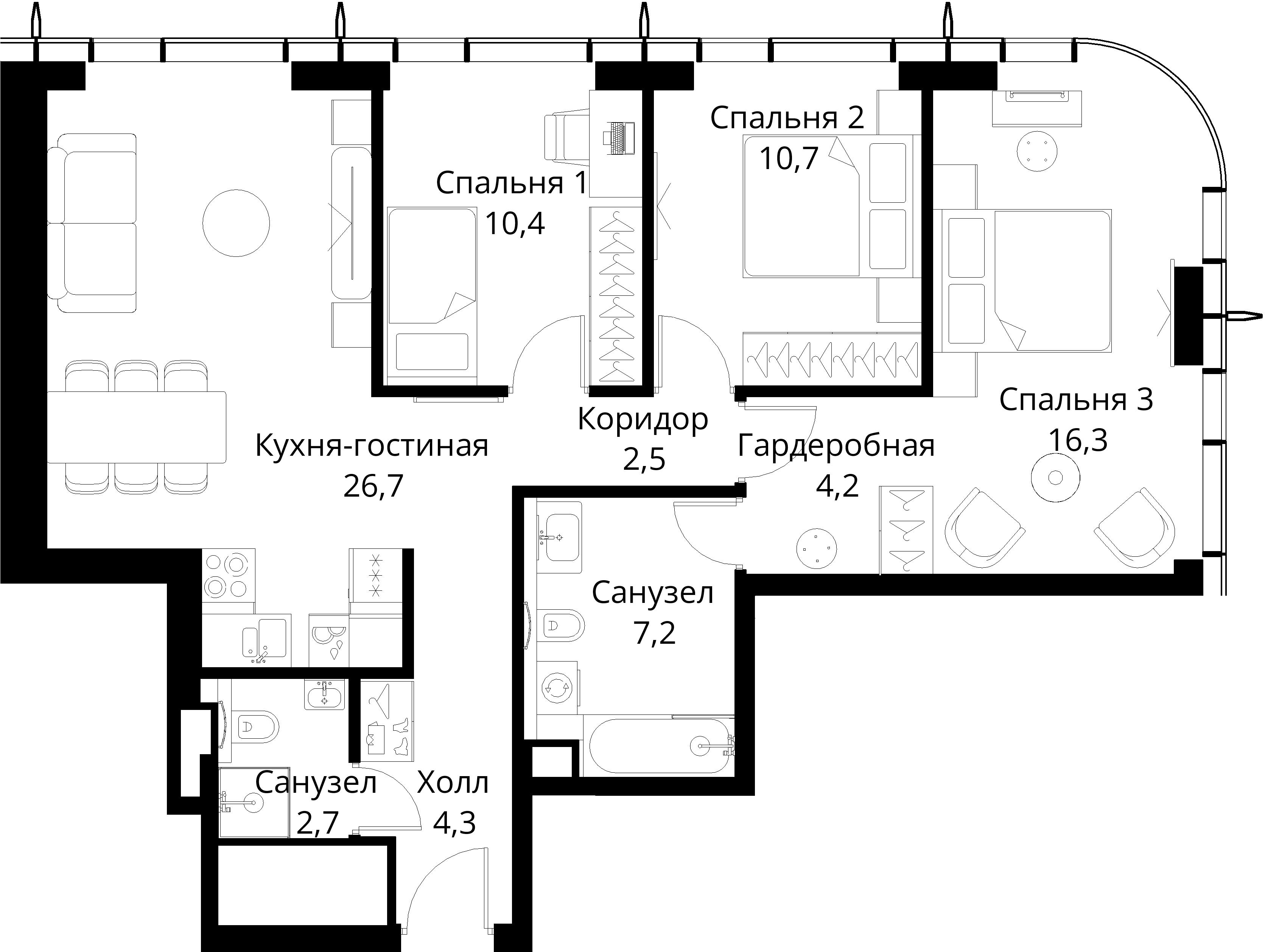 Планировка объекта