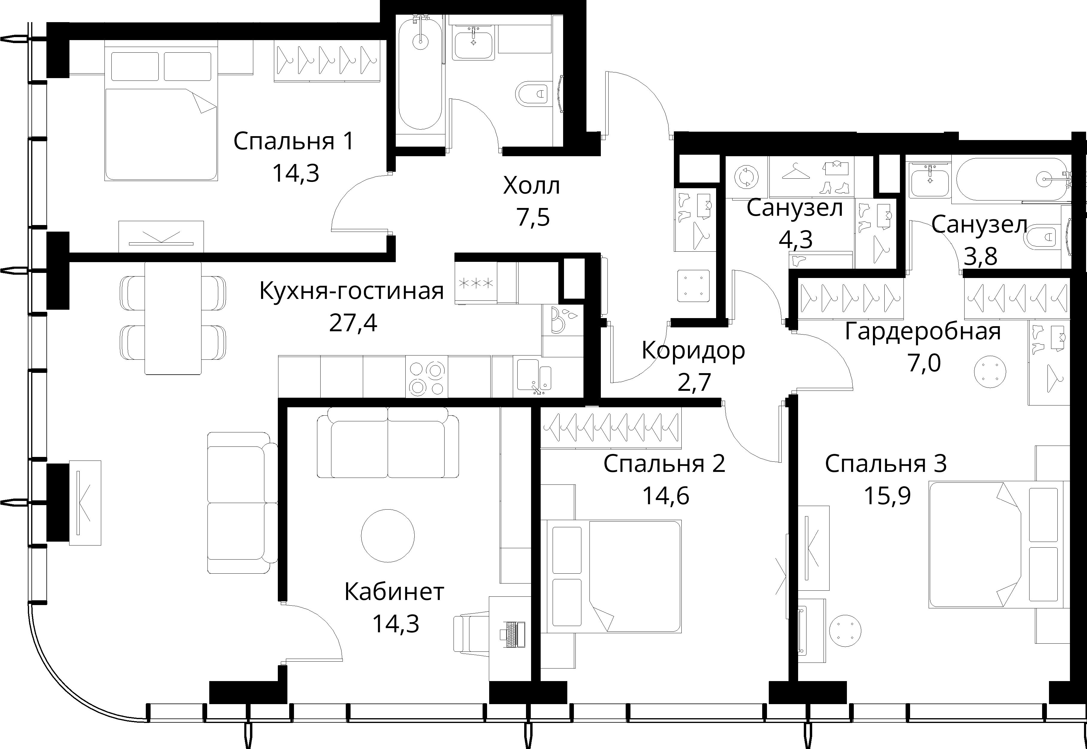 Планировка объекта