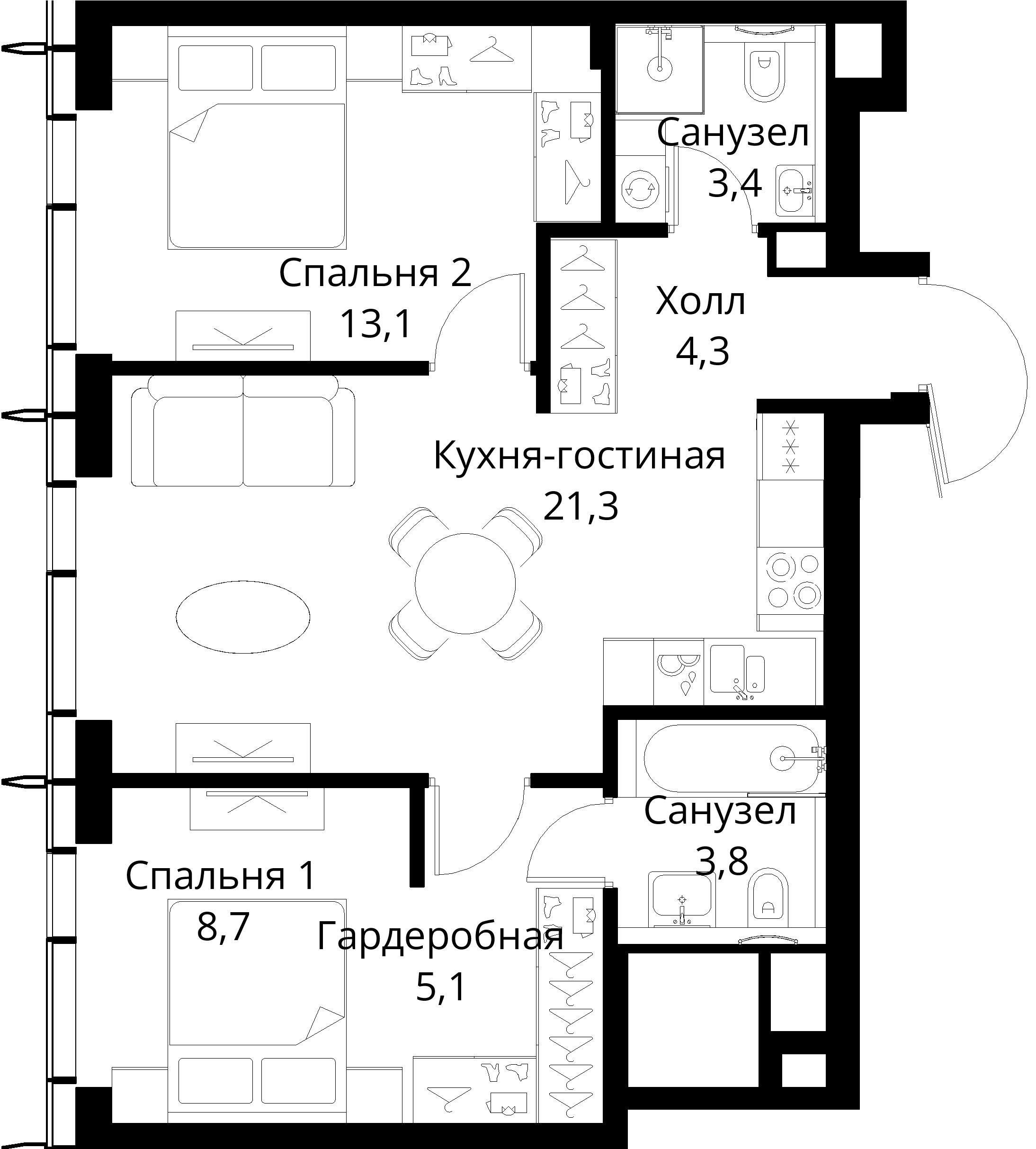 Планировка объекта