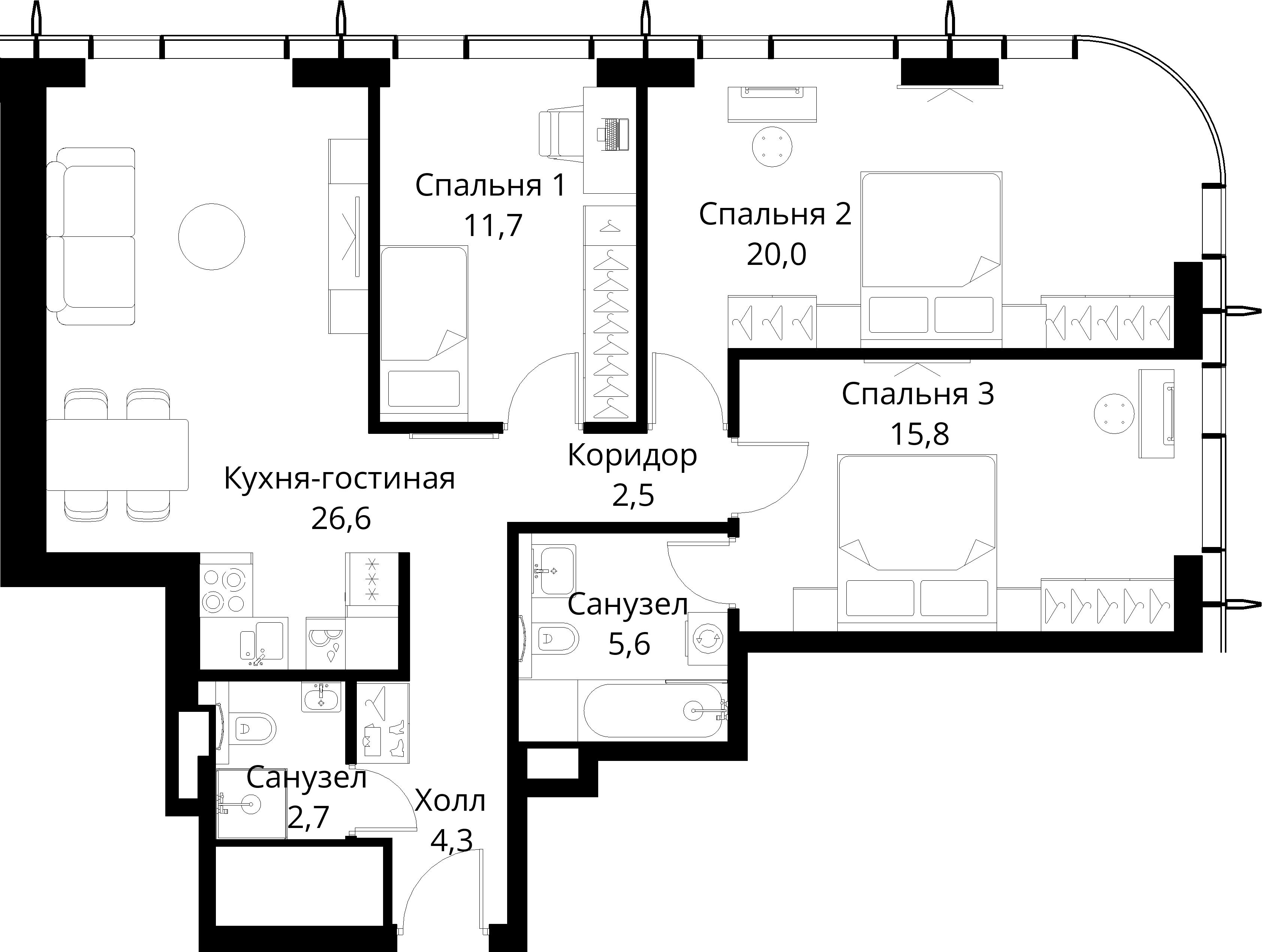 Планировка объекта