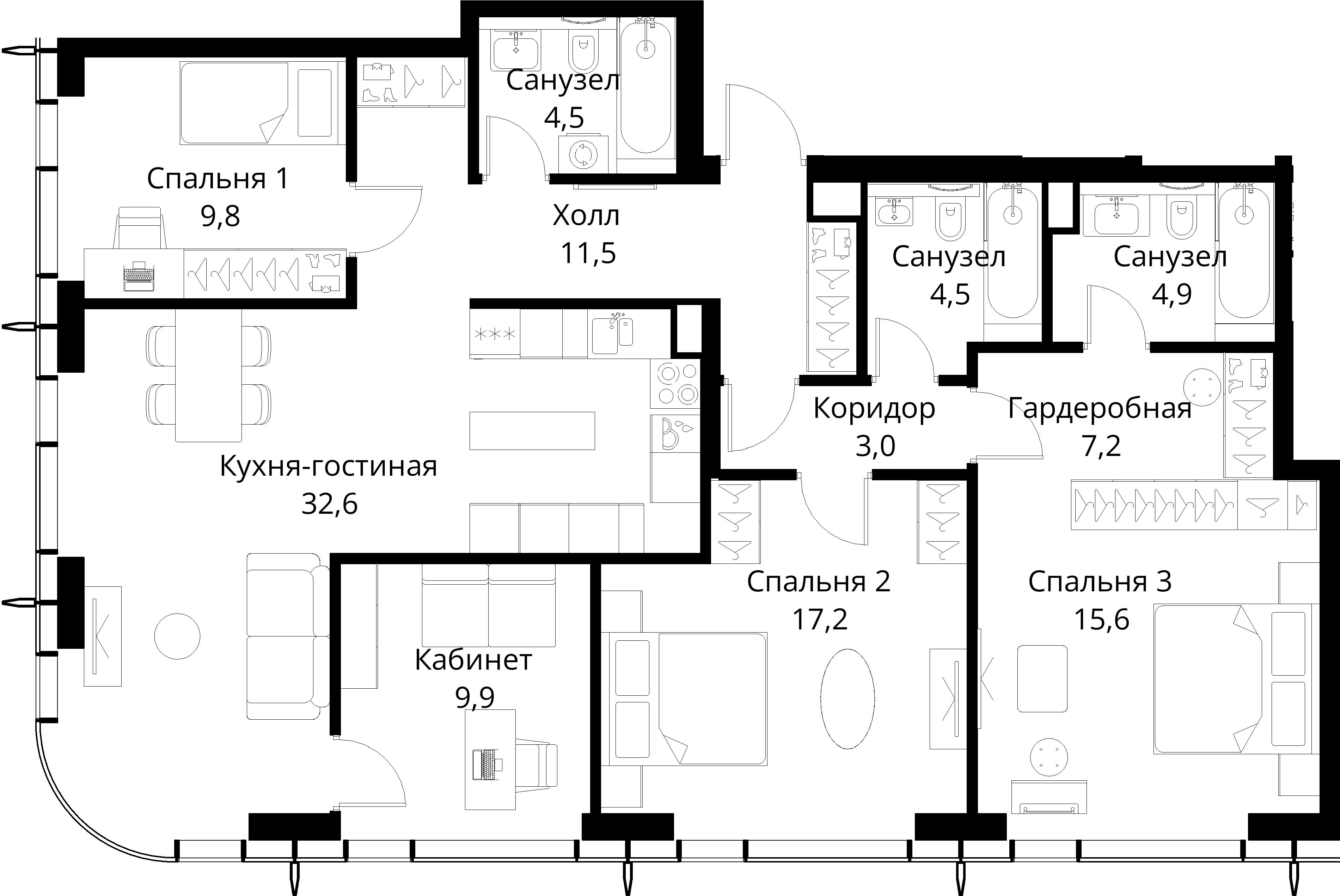 Планировка объекта