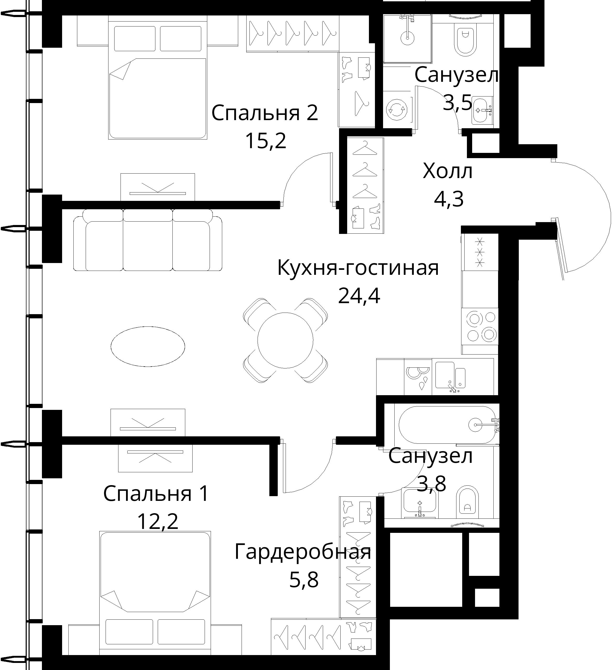 Планировка объекта