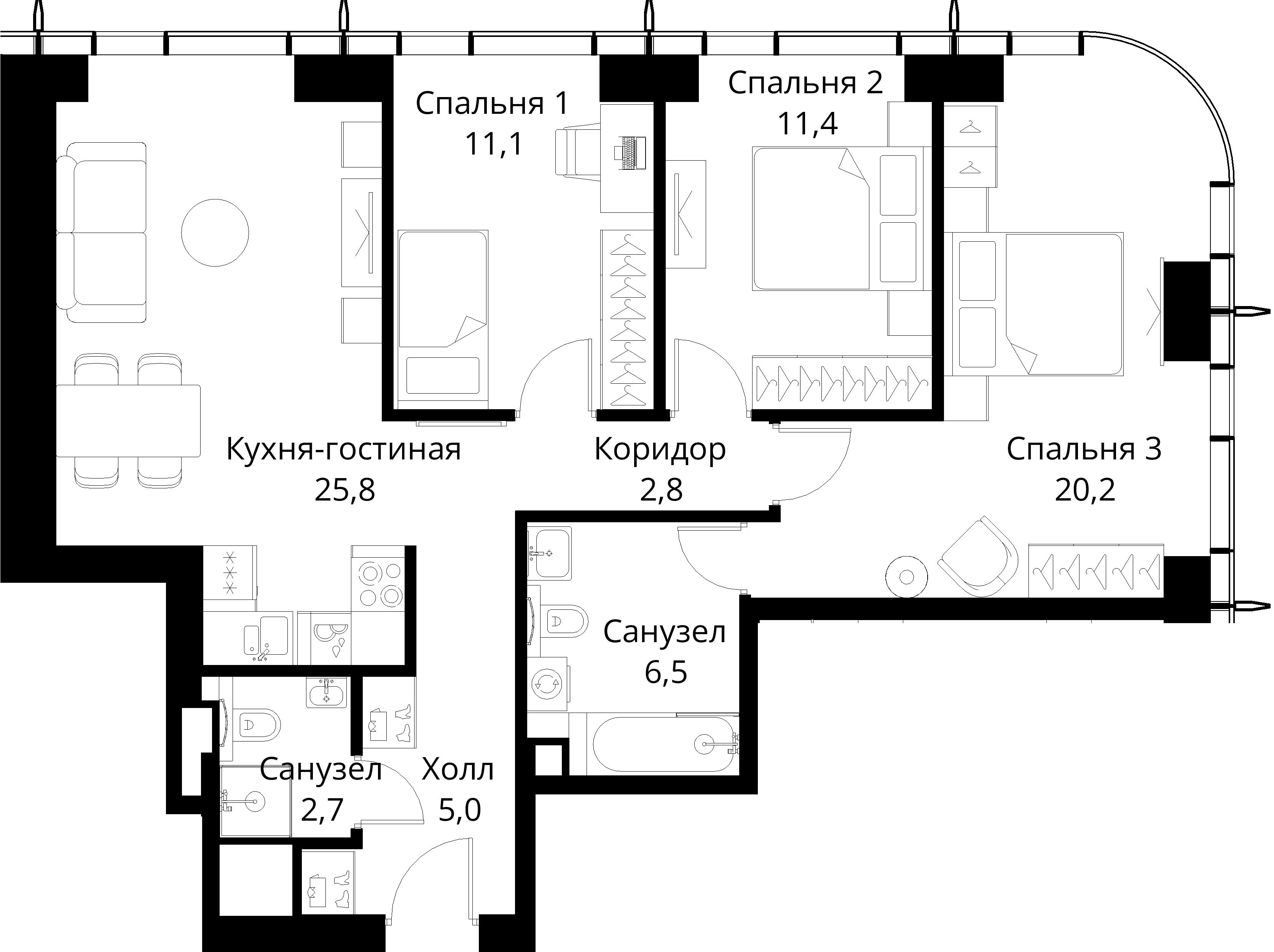 Планировка объекта