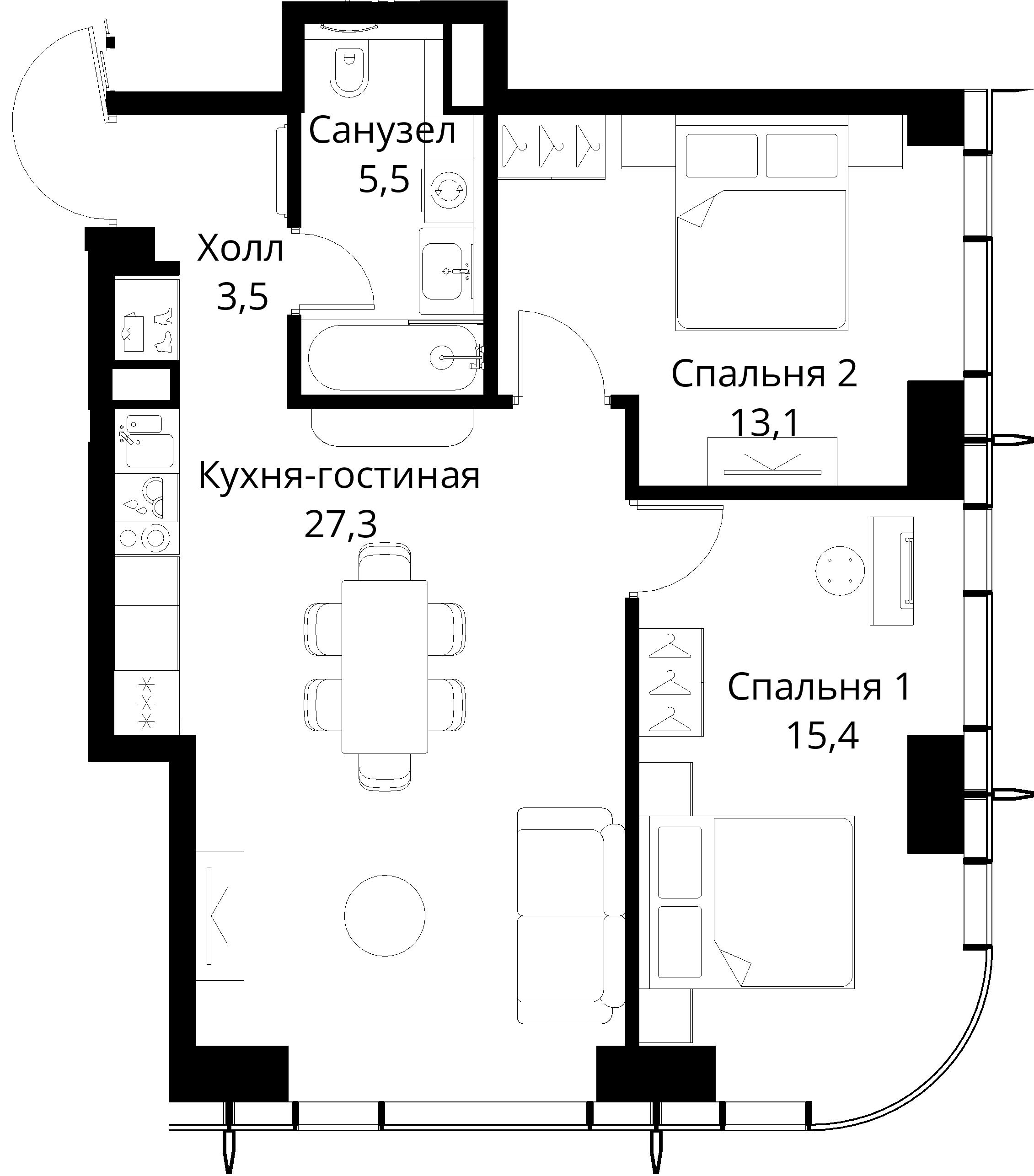 Планировка объекта