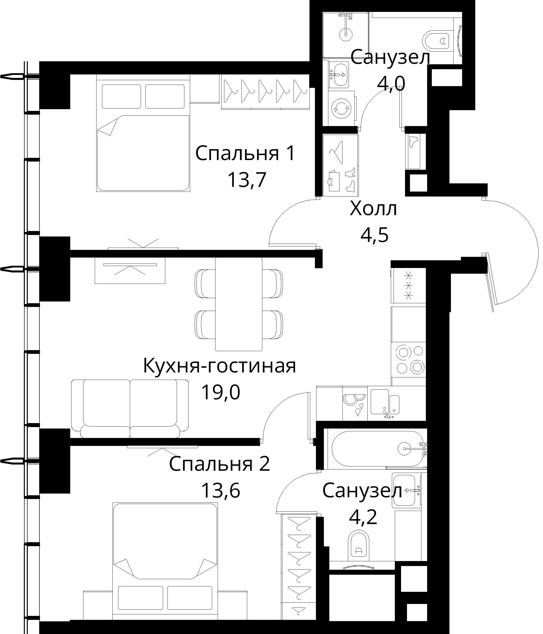 Планировка объекта
