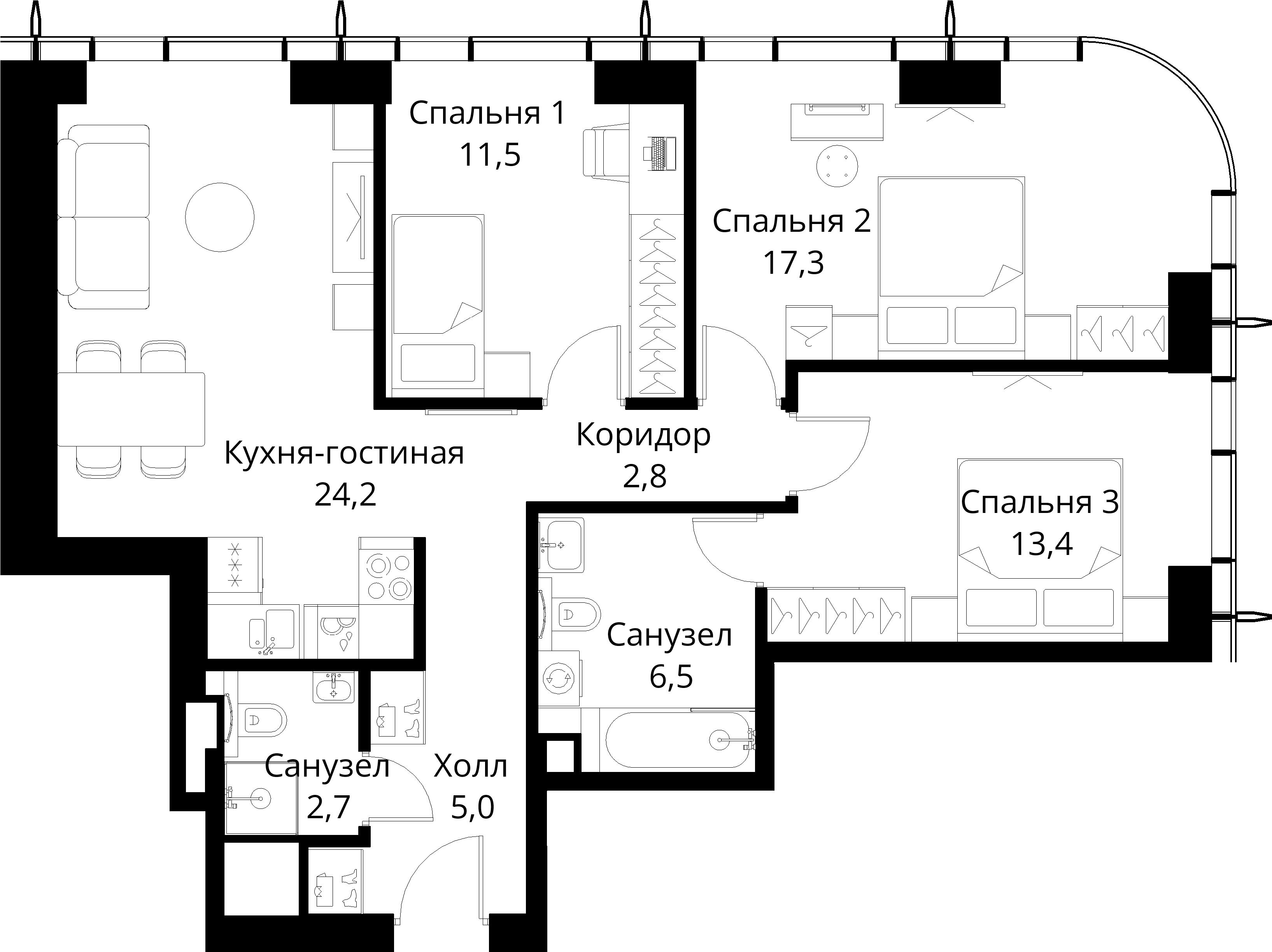 Планировка объекта