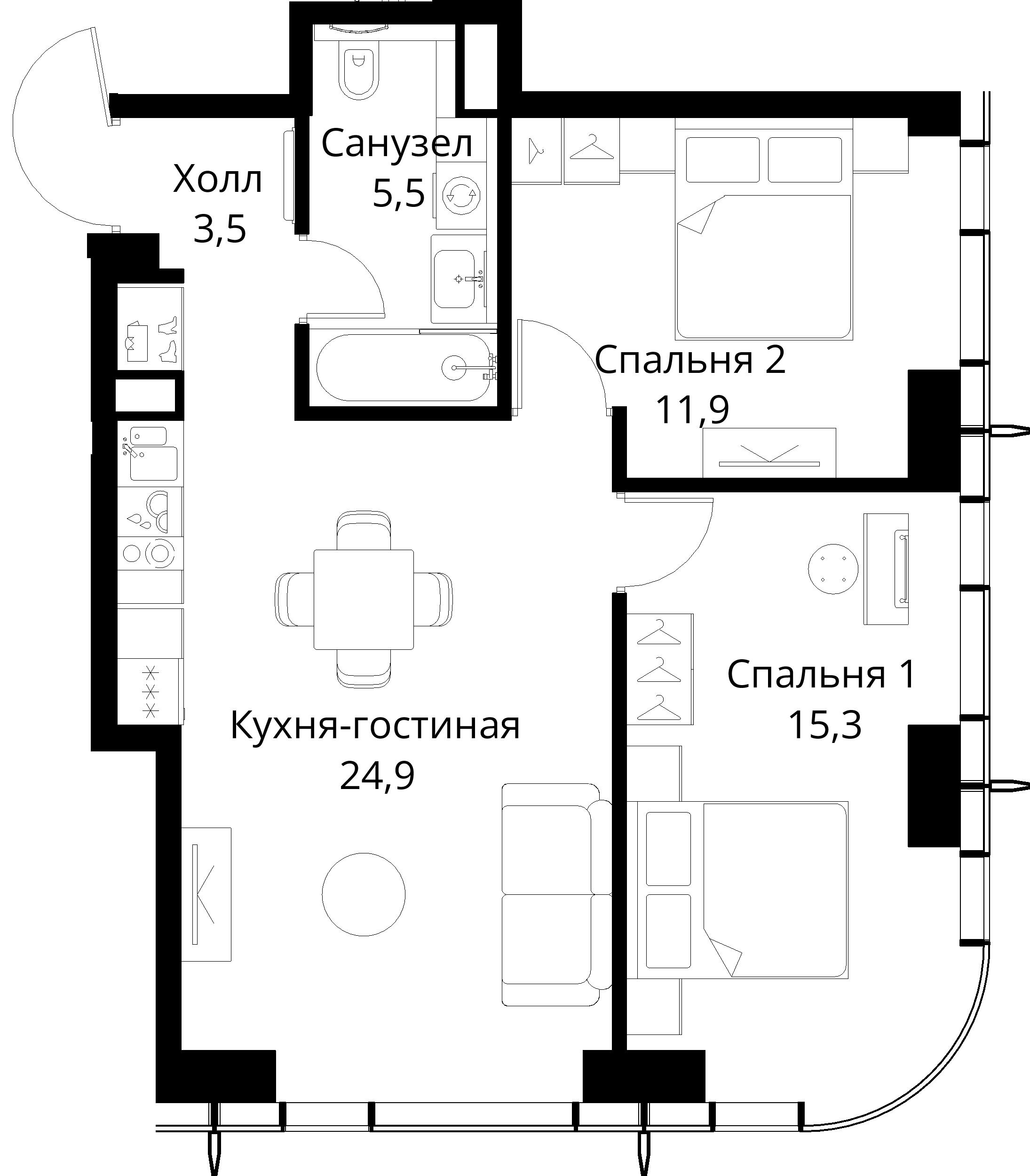 Планировка объекта