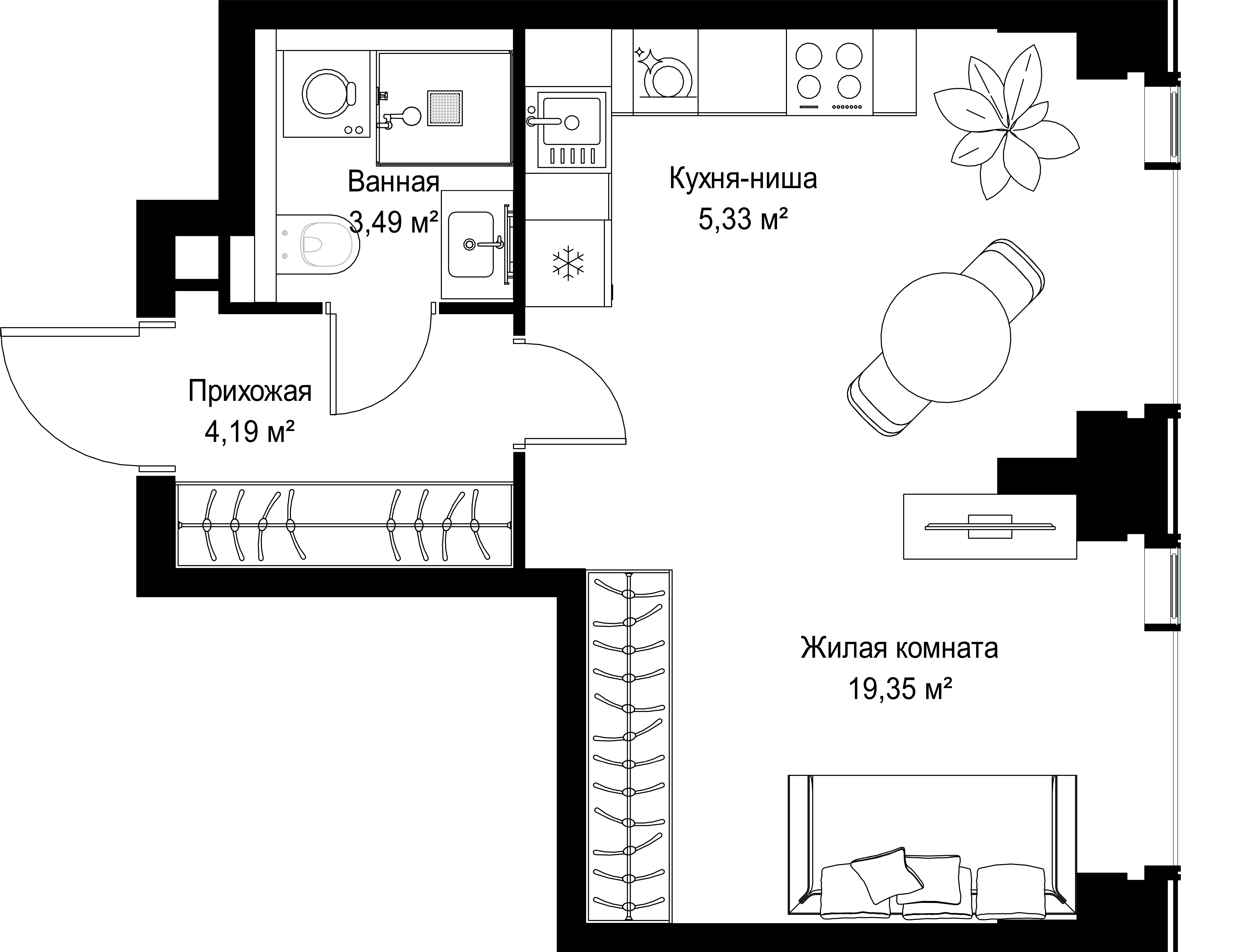 Квартира №31504