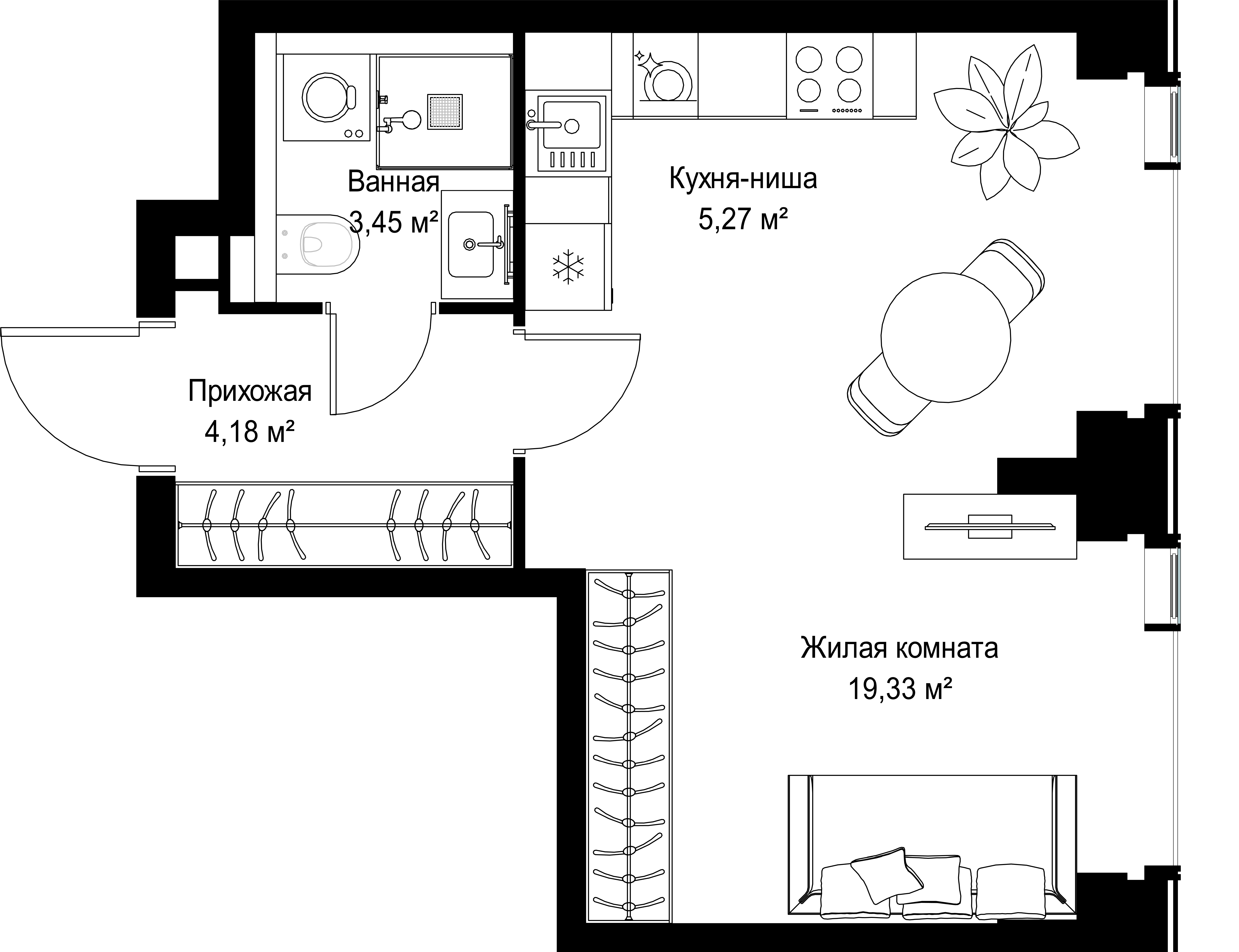 Планировка объекта