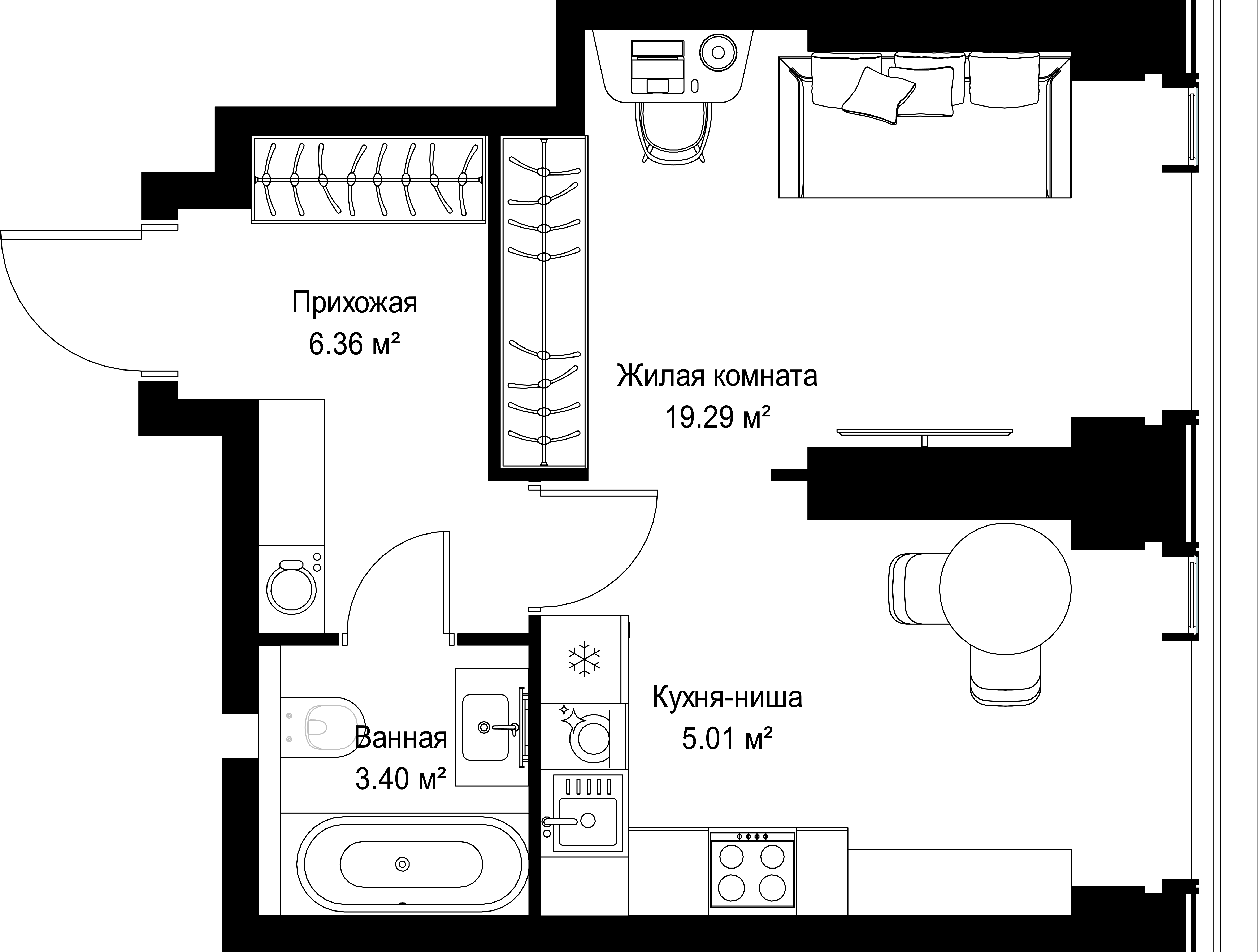 Квартира №30206